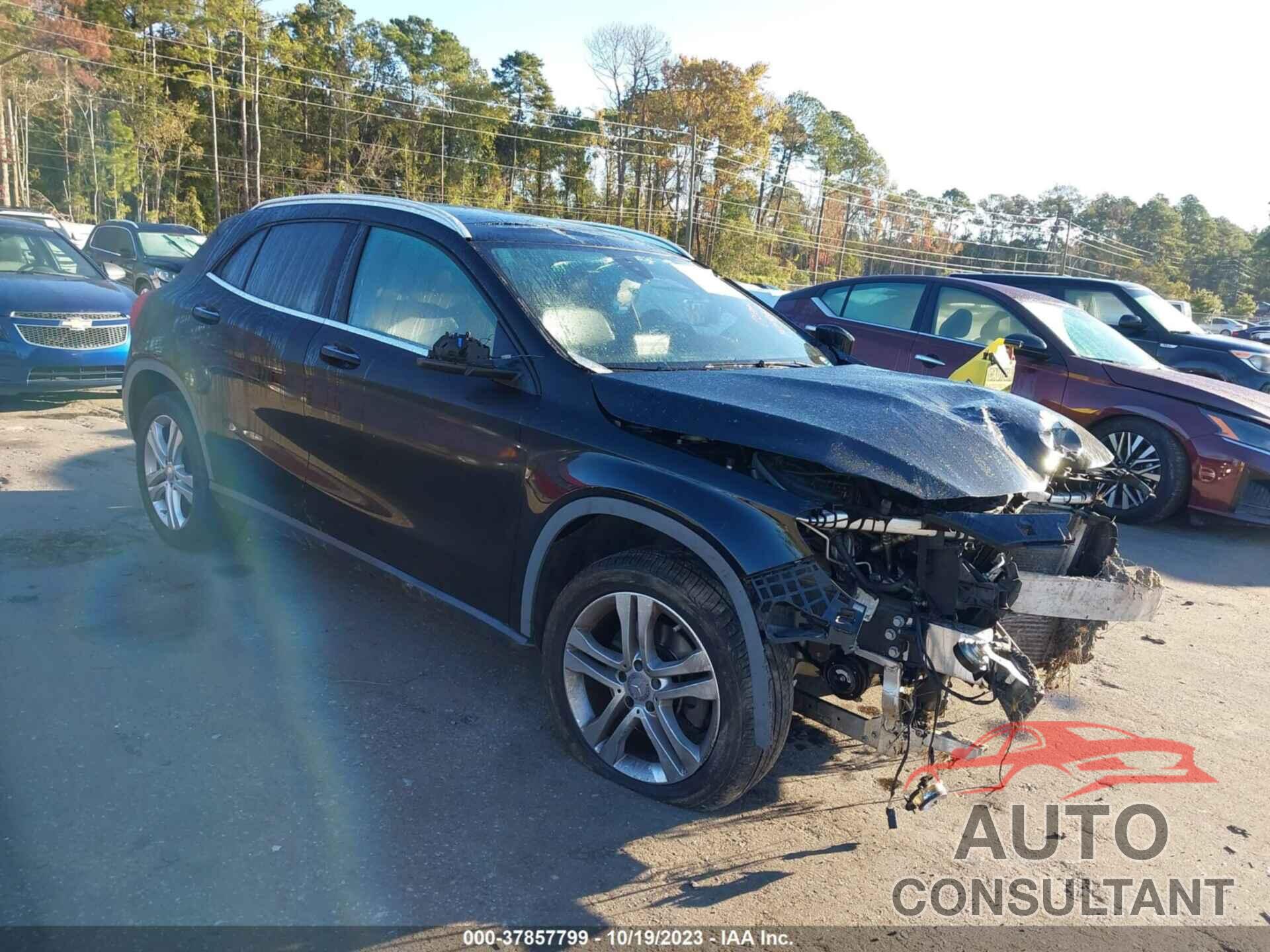 MERCEDES-BENZ GLA 250 2016 - WDCTG4EB5GJ205662