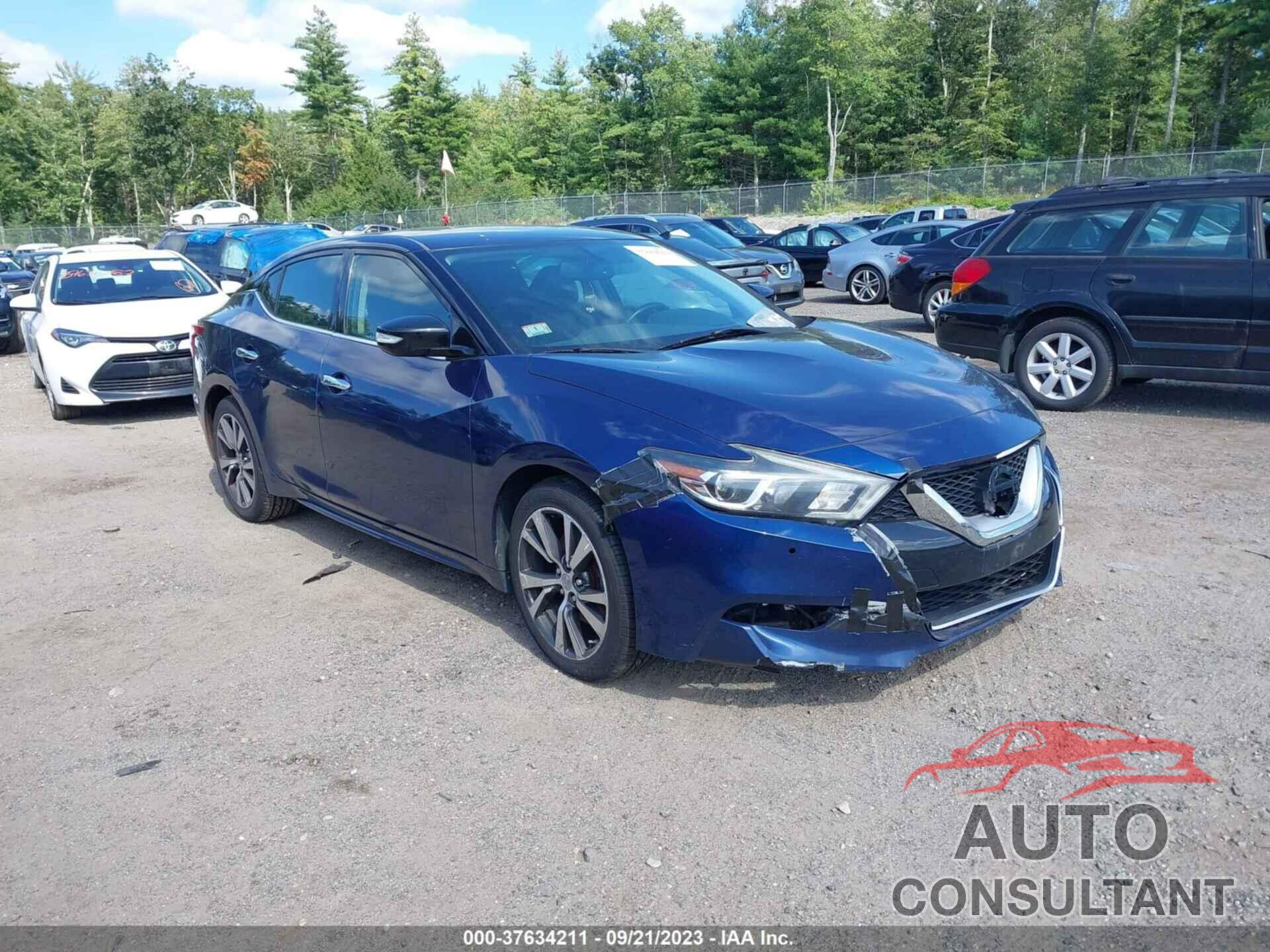 NISSAN MAXIMA 2017 - 1N4AA6AP2HC447025