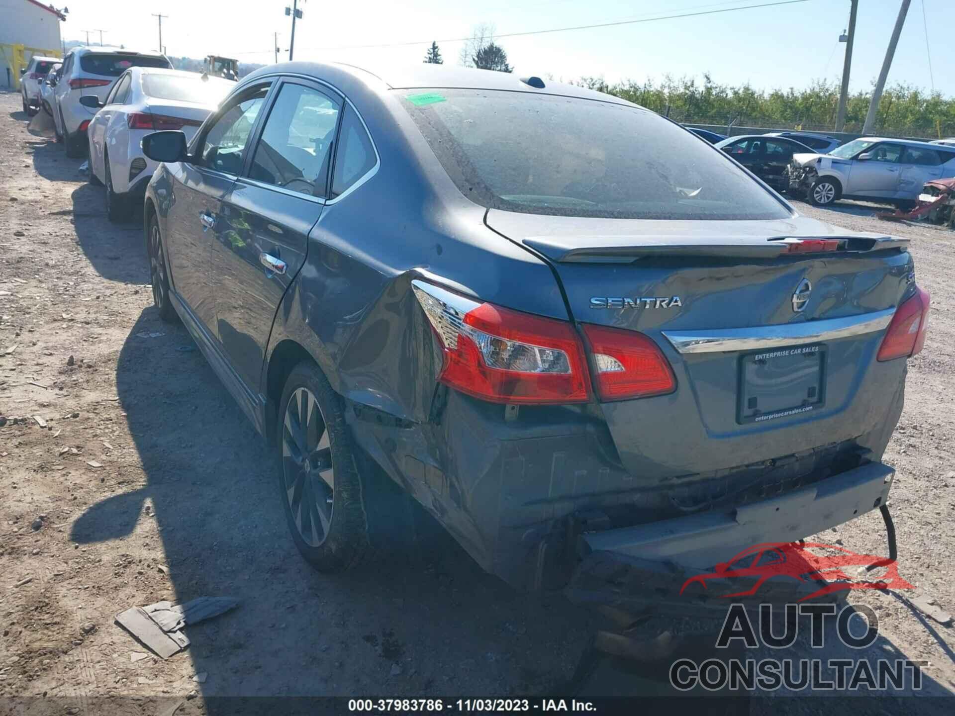 NISSAN SENTRA 2019 - 3N1AB7AP0KY351375