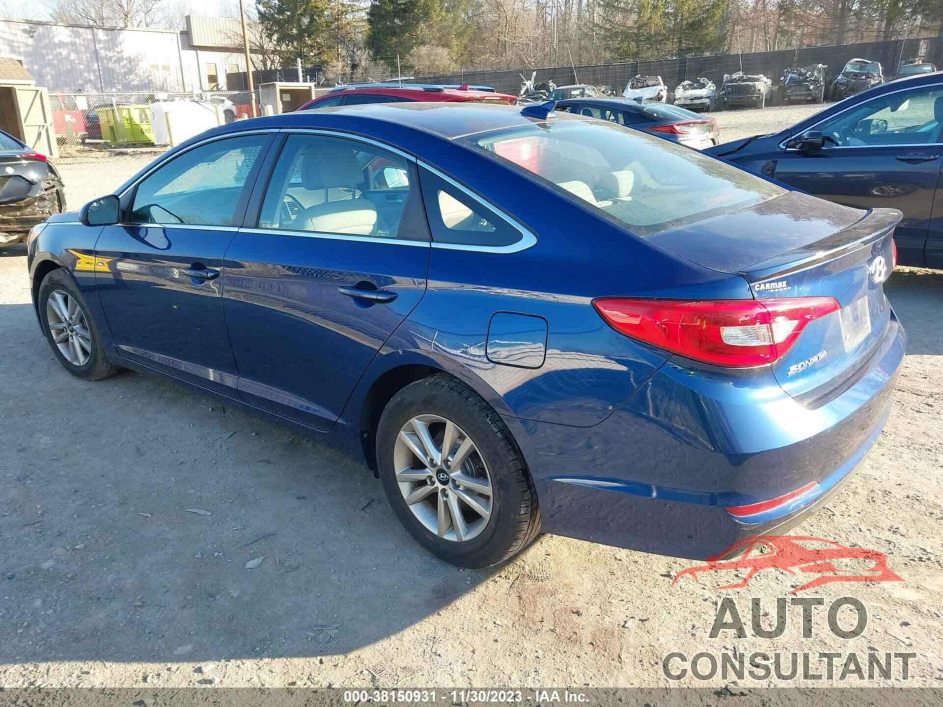 HYUNDAI SONATA 2016 - 5NPE24AF3GH311753