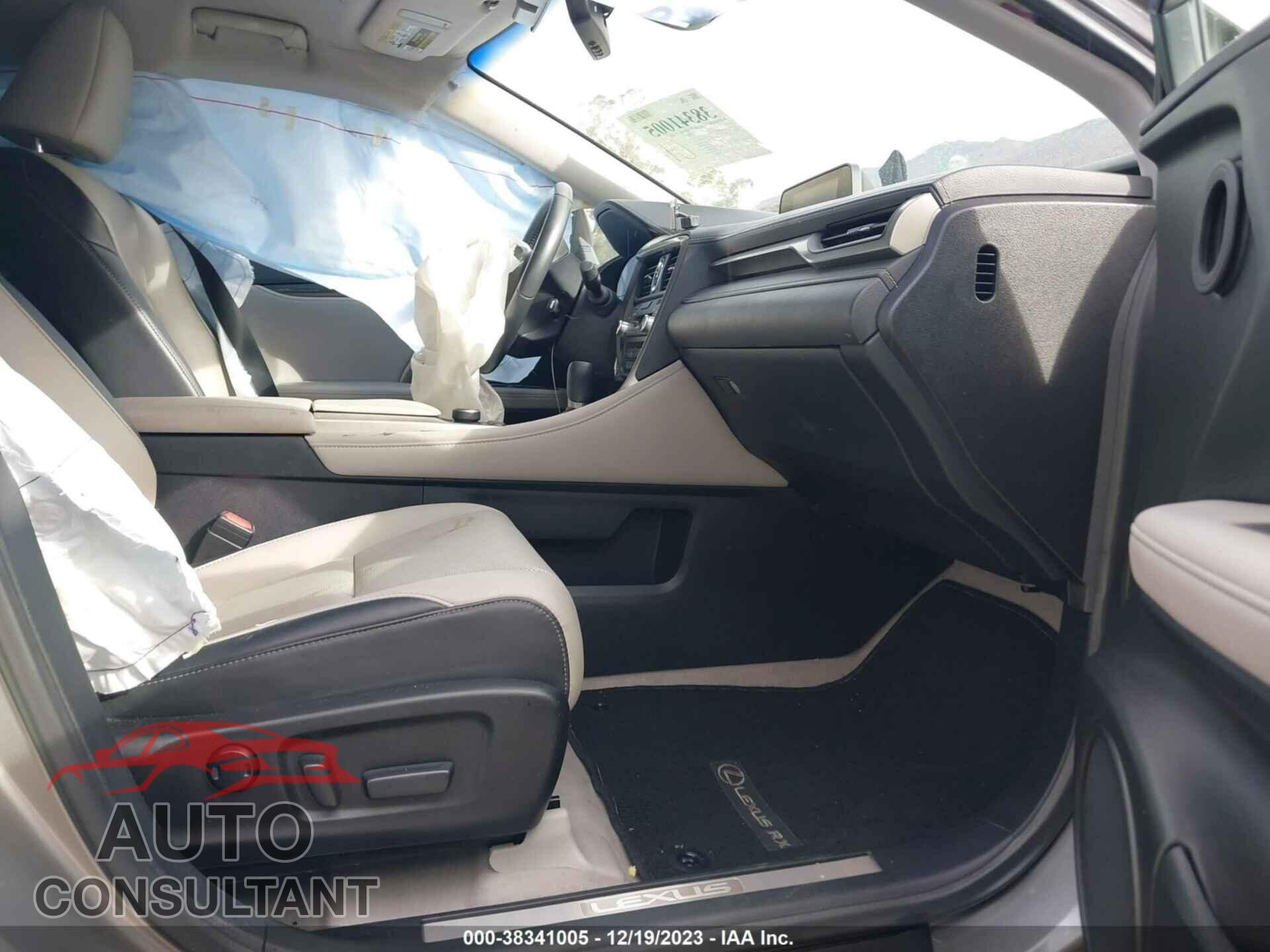 LEXUS RX 2017 - 2T2ZZMCAXHC051365