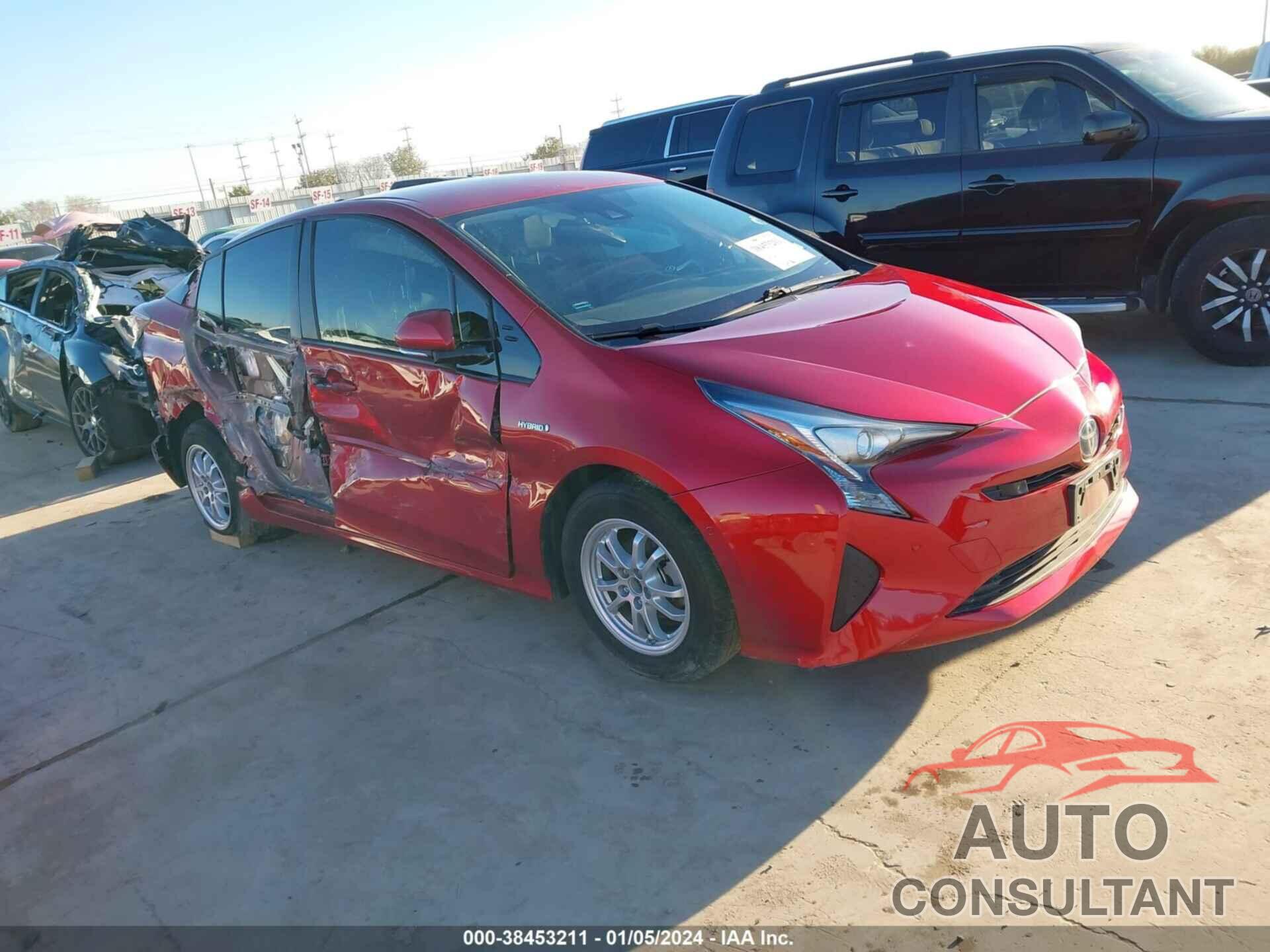 TOYOTA PRIUS 2017 - JTDKARFU6H3538765