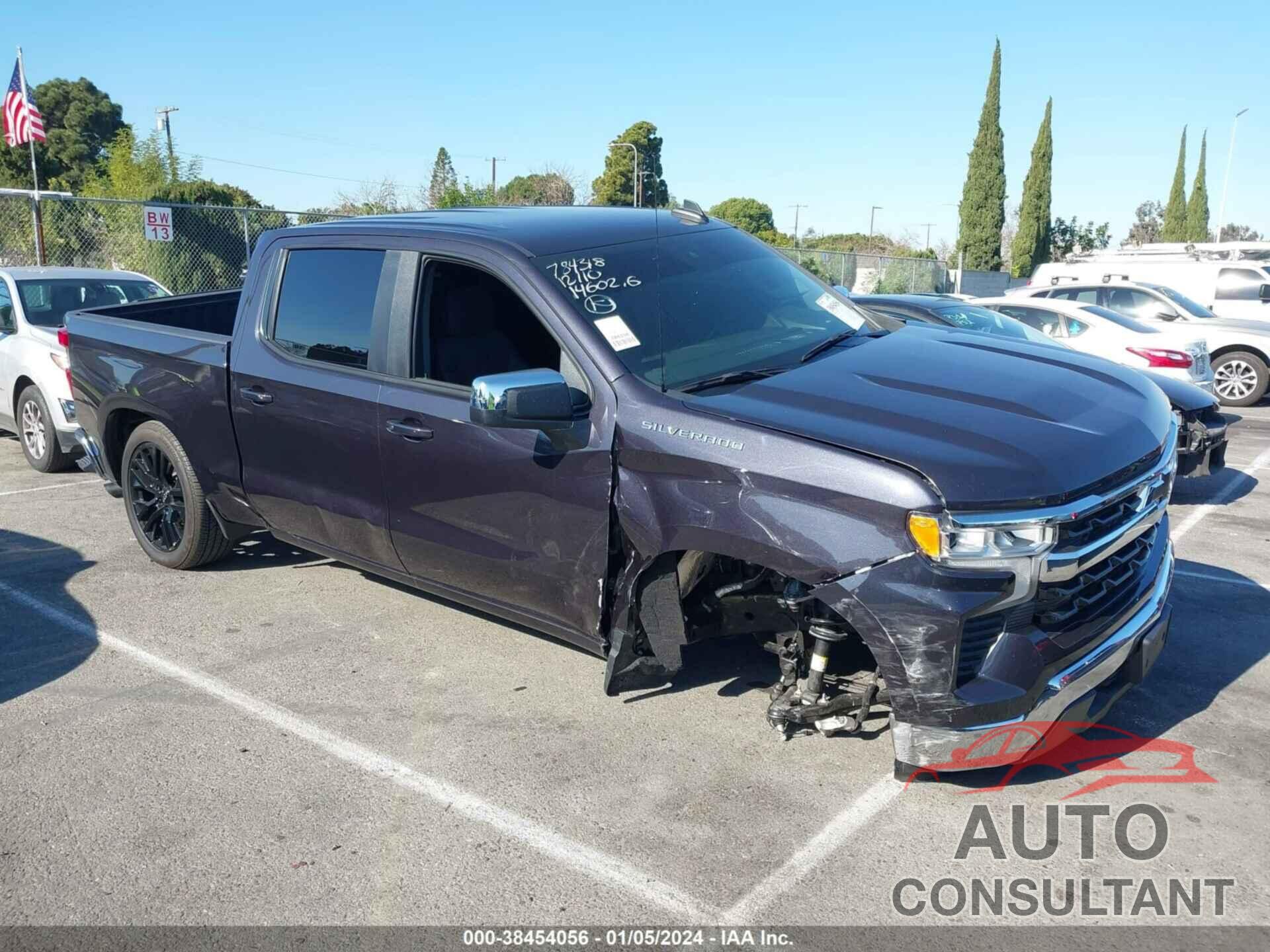 CHEVROLET SILVERADO 1500 2022 - 2GCPACED5N1516701
