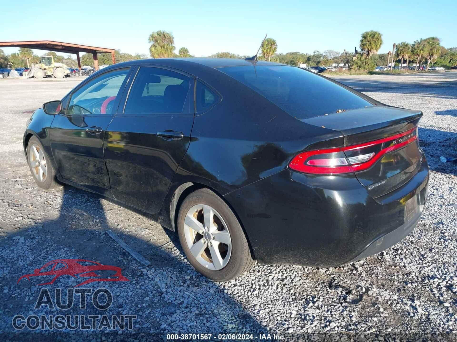DODGE DART 2016 - 1C3CDFBB3GD591614