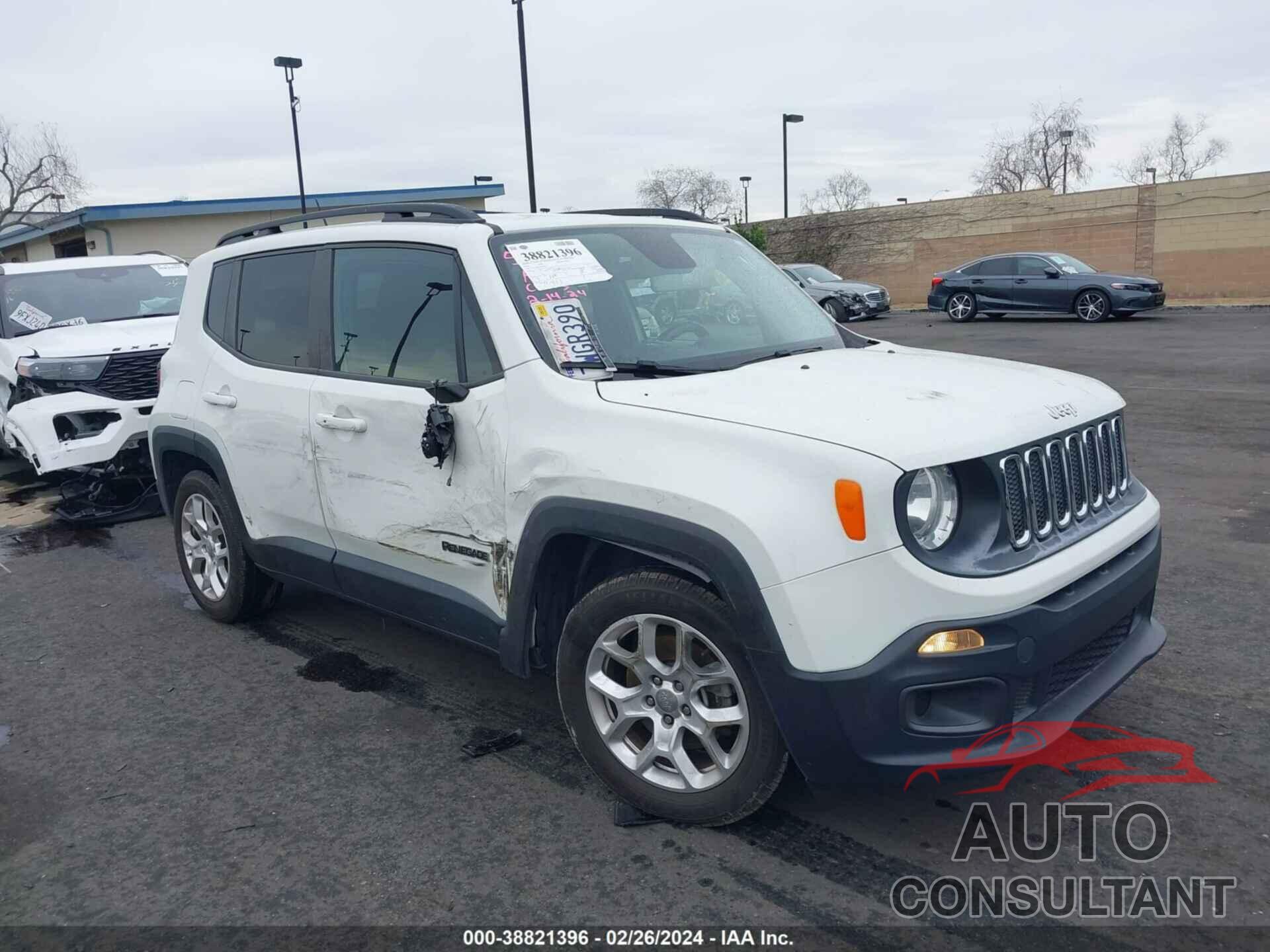 JEEP RENEGADE 2016 - ZACCJABT6GPE33737