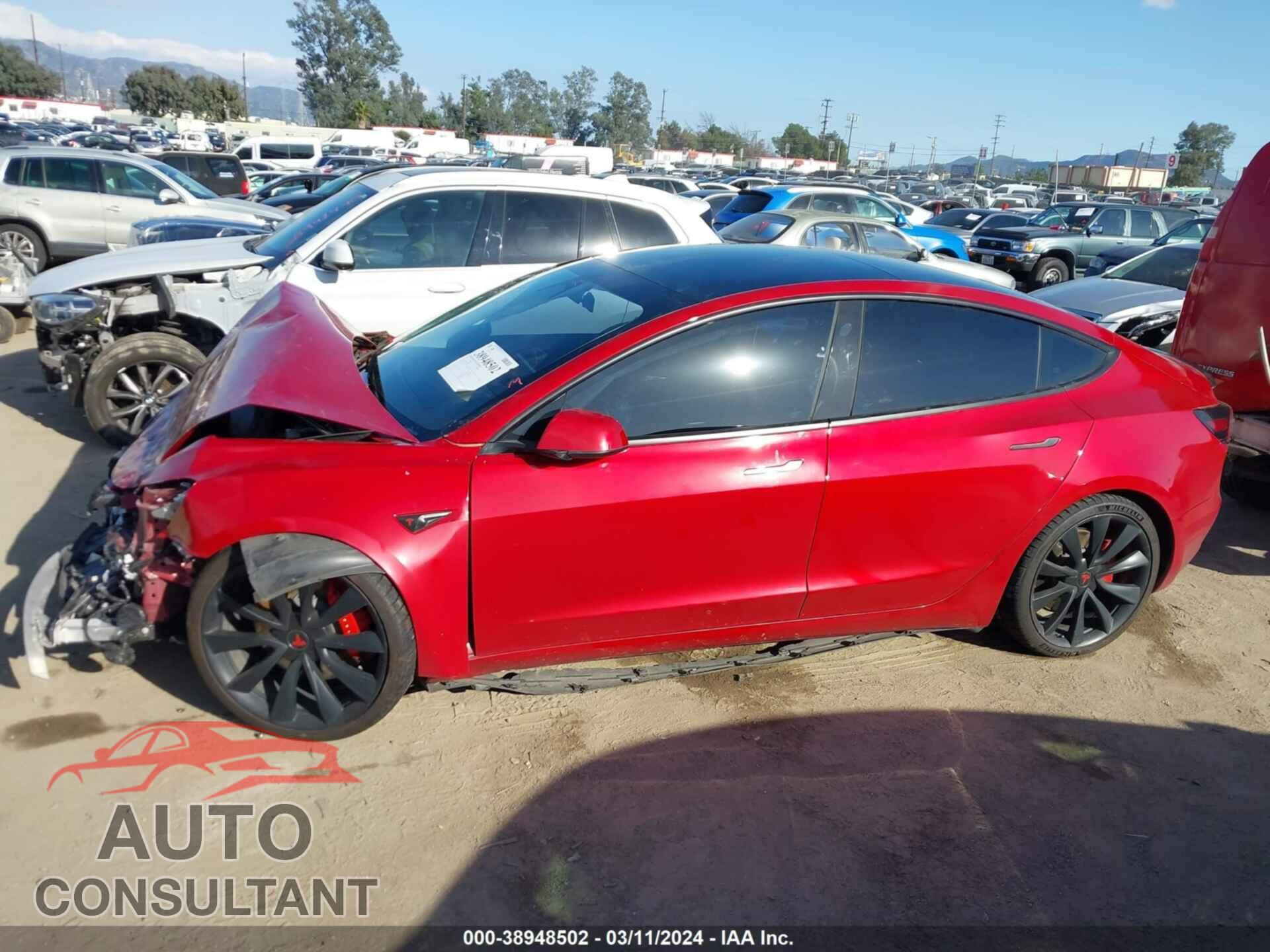 TESLA MODEL 3 2019 - 5YJ3E1EBXKF392990