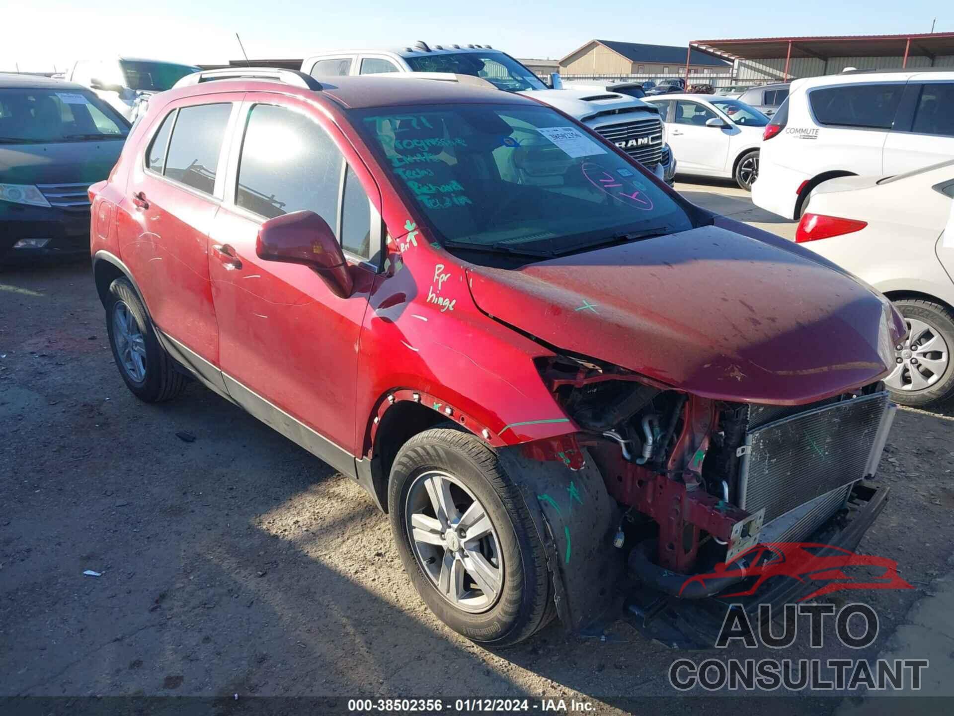 CHEVROLET TRAX 2020 - 3GNCJLSB9LL263841