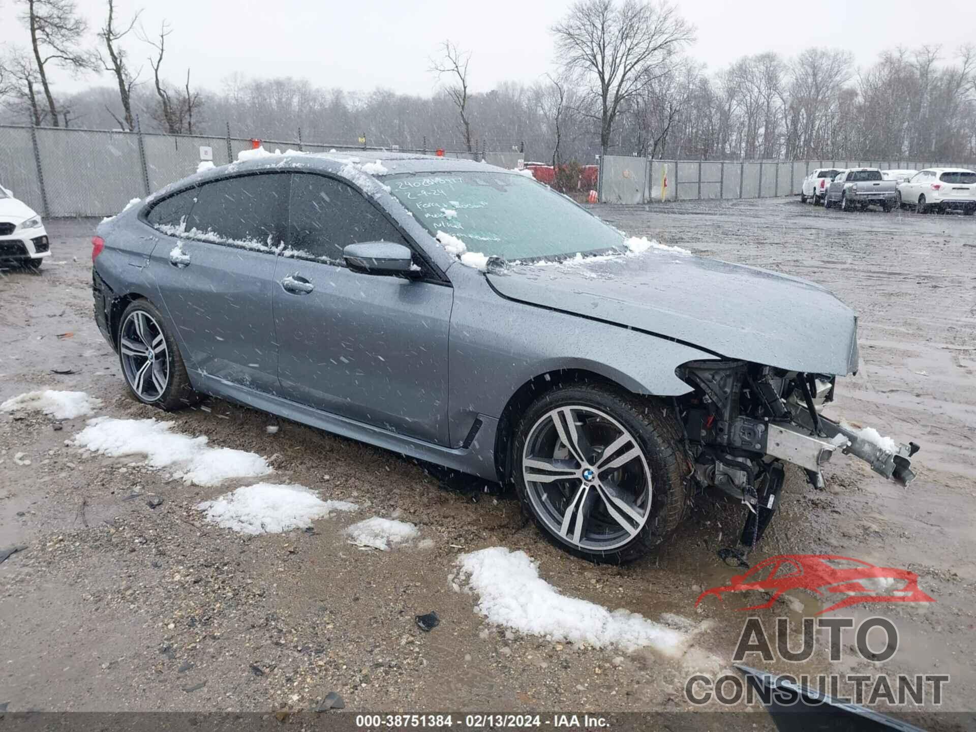 BMW 640I GRAN TURISMO 2019 - WBAJV6C54KBK08662