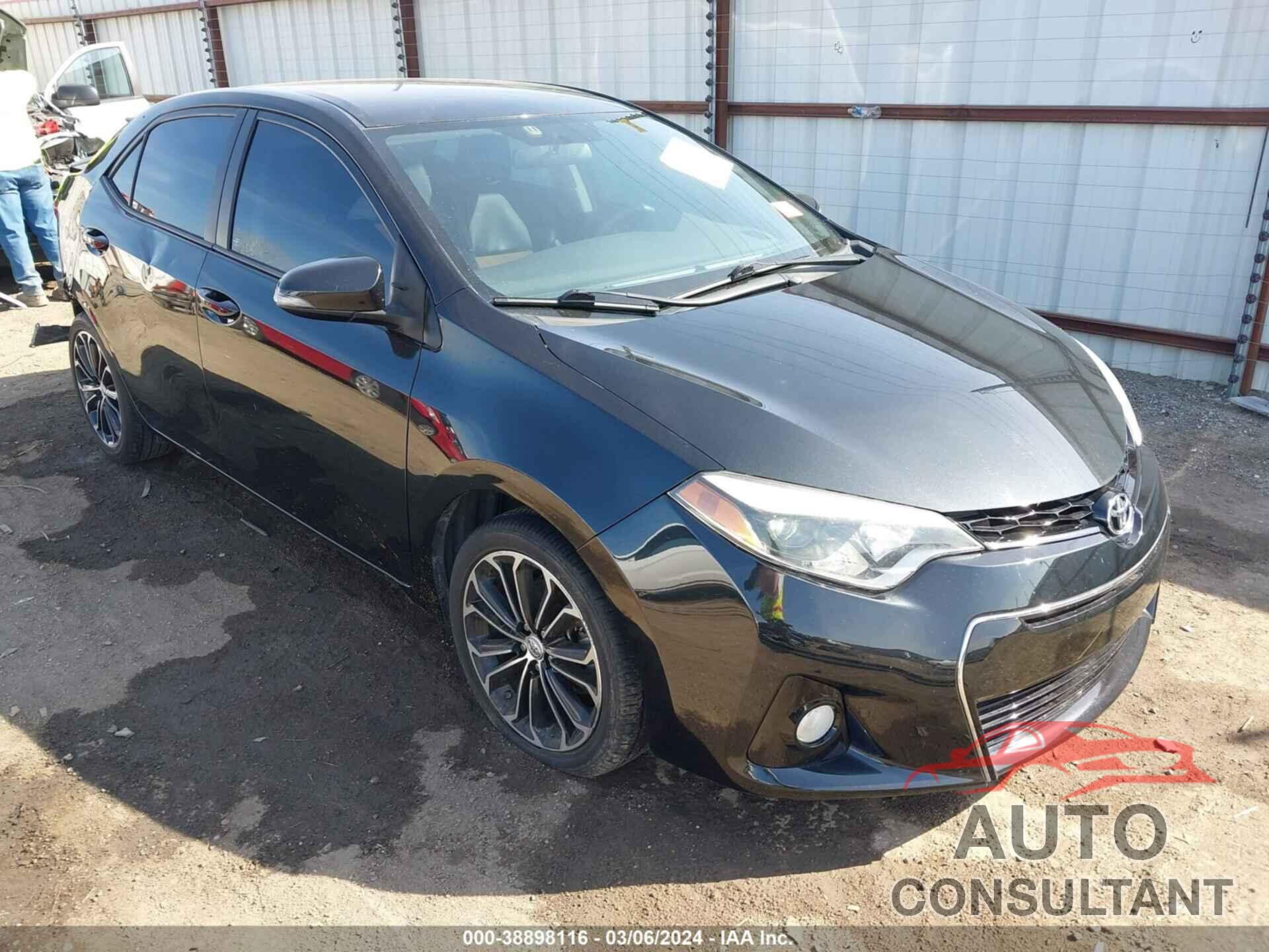 TOYOTA COROLLA 2016 - 5YFBURHE2GP553041