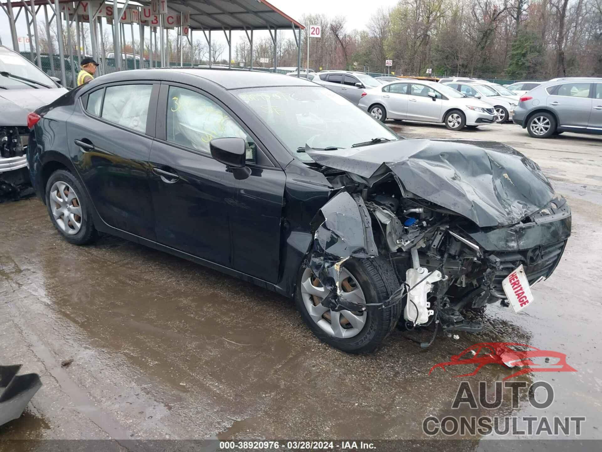 MAZDA MAZDA3 2015 - JM1BM1T74F1268757