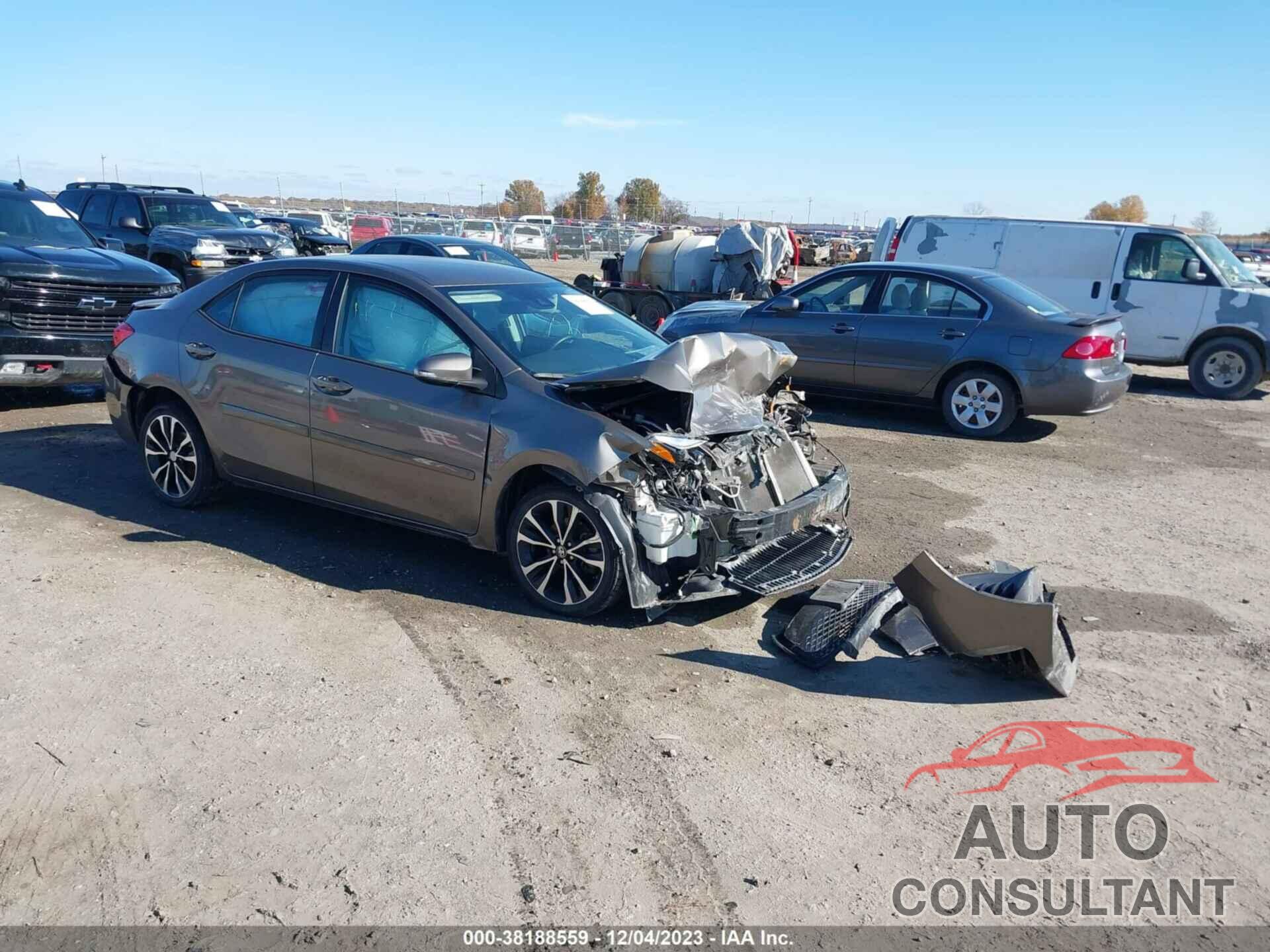 TOYOTA COROLLA 2017 - 5YFBURHE2HP733525