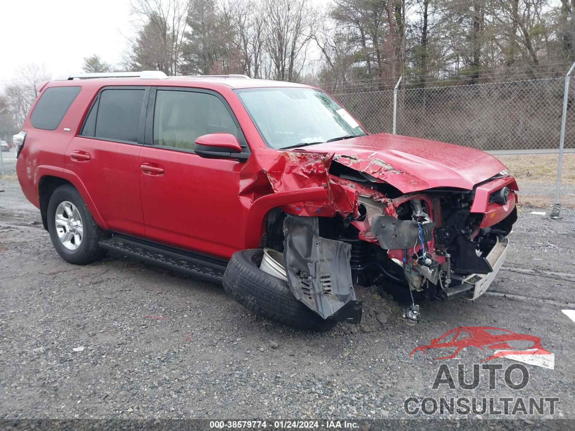 TOYOTA 4RUNNER 2018 - JTEBU5JR7J5556670