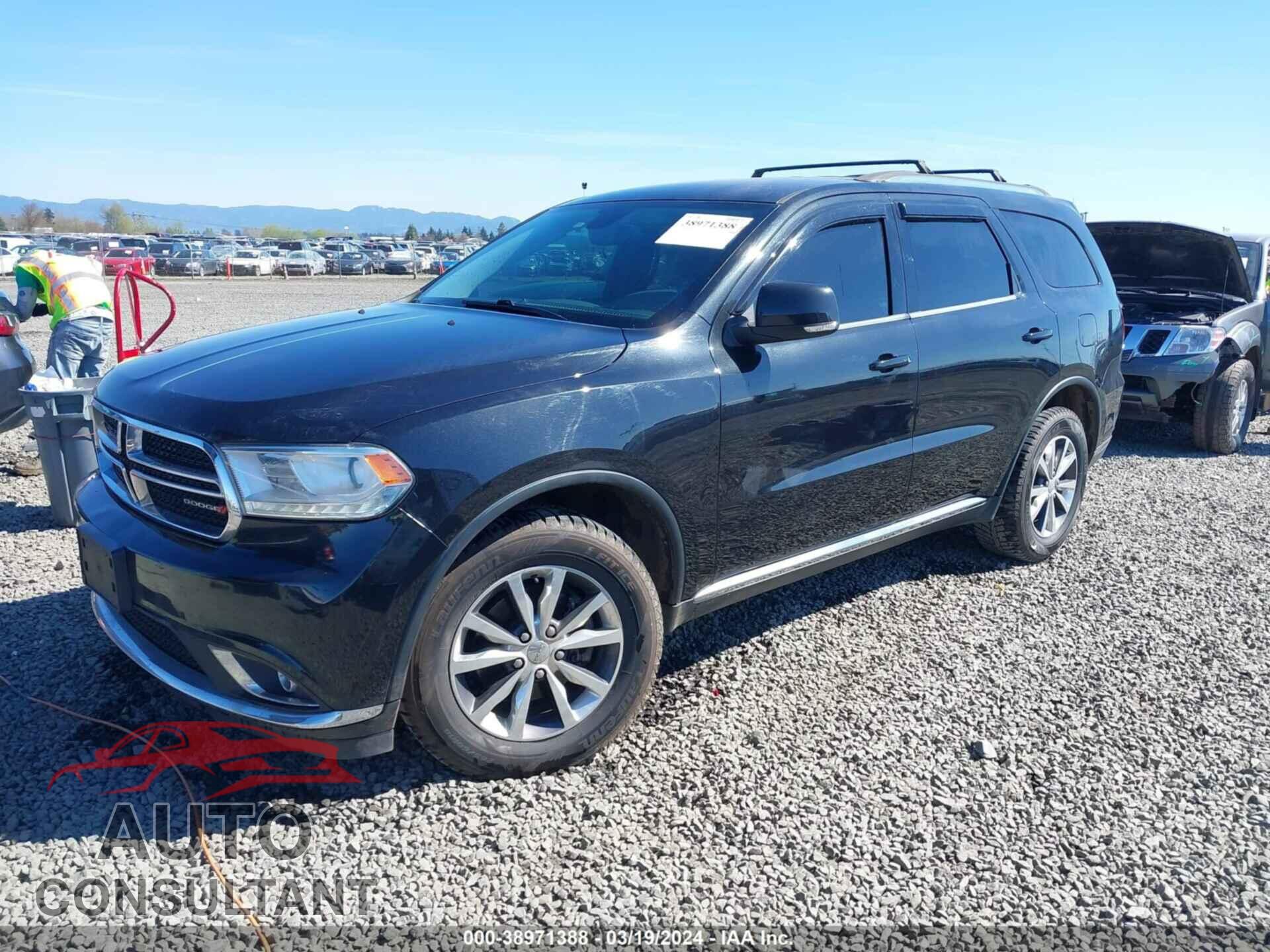 DODGE DURANGO 2016 - 1C4RDJDG8GC424737