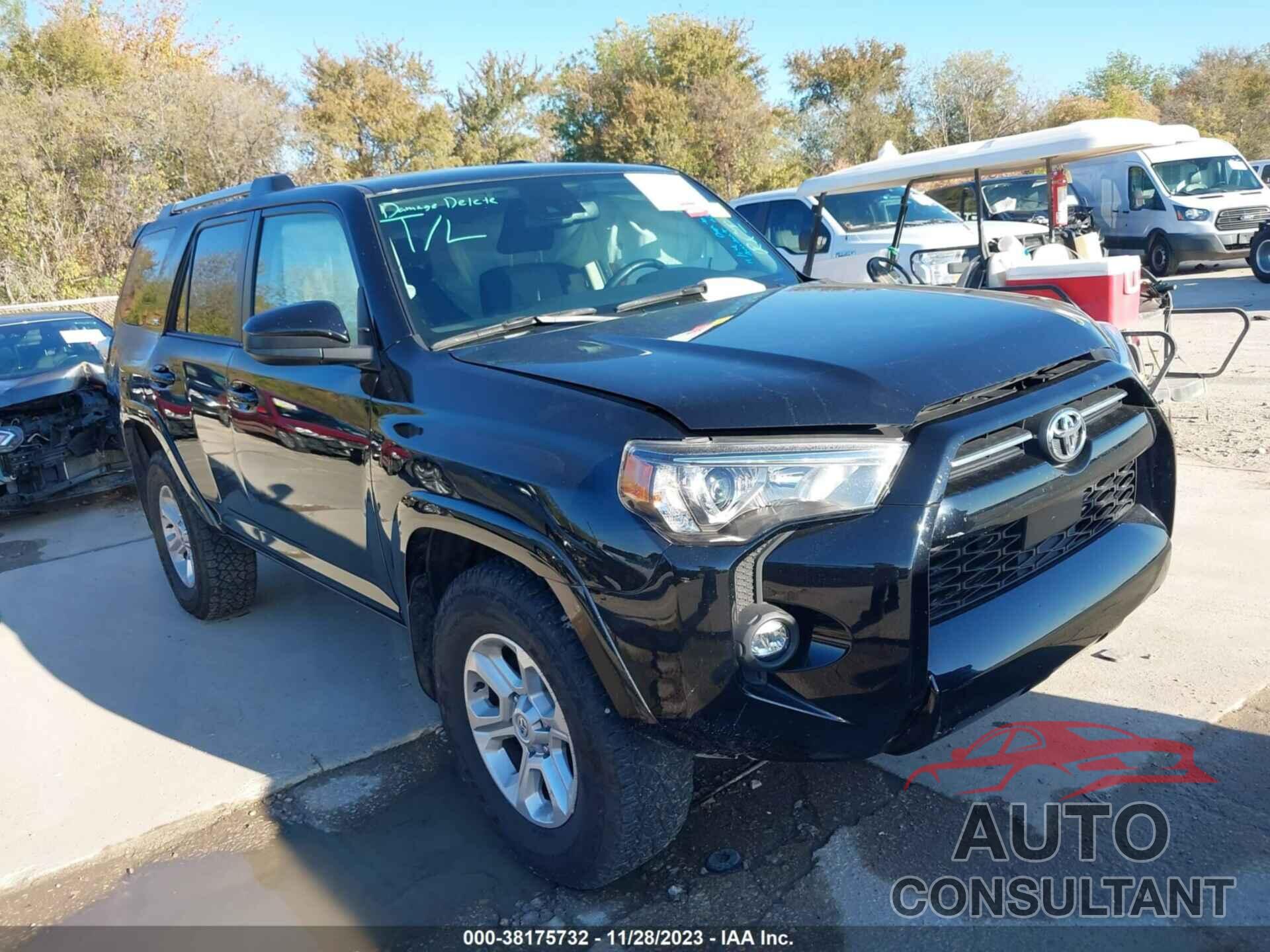 TOYOTA 4RUNNER 2022 - JTEEU5JR4N5260346