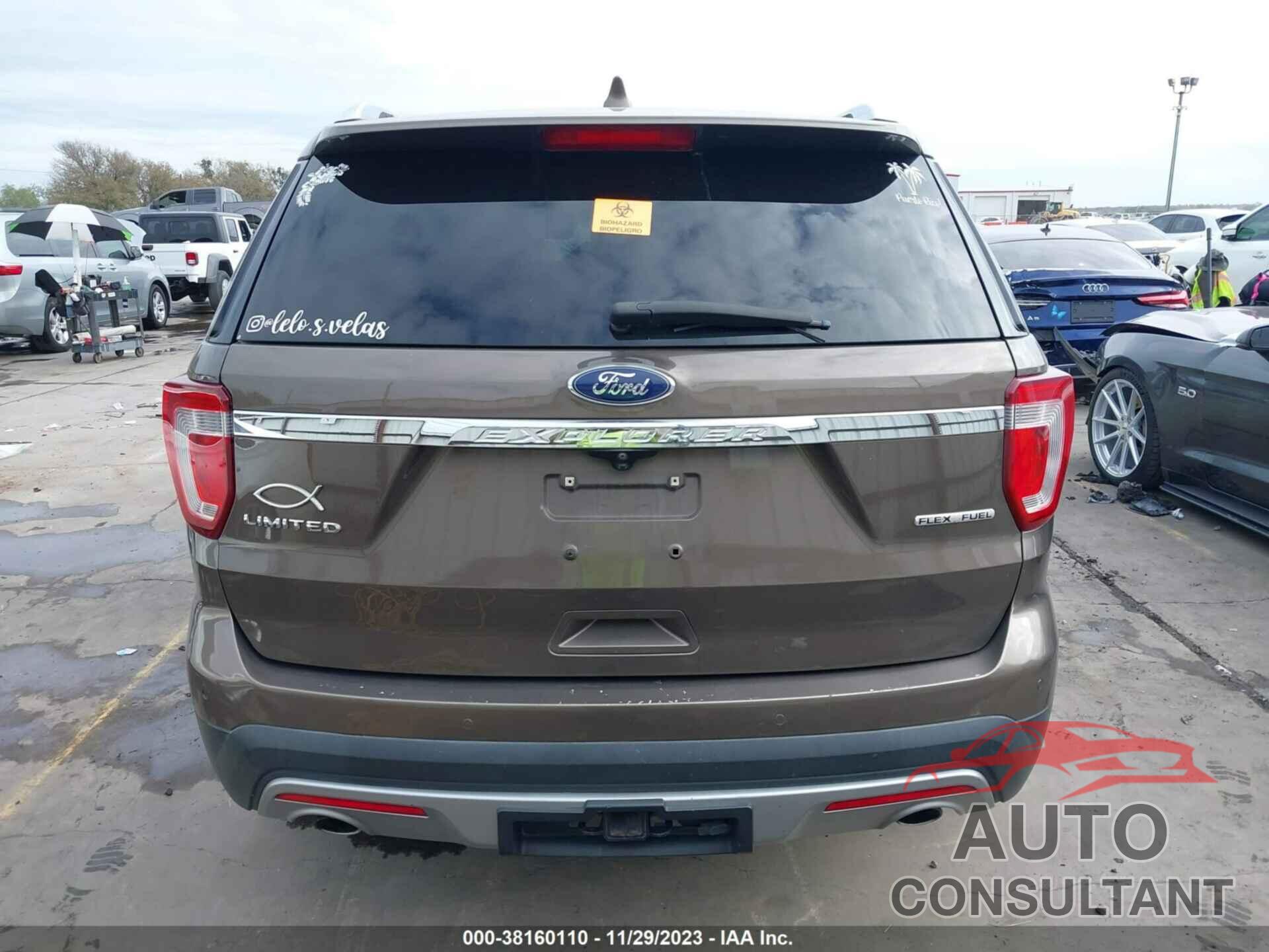 FORD EXPLORER 2016 - 1FM5K7F84GGB11489