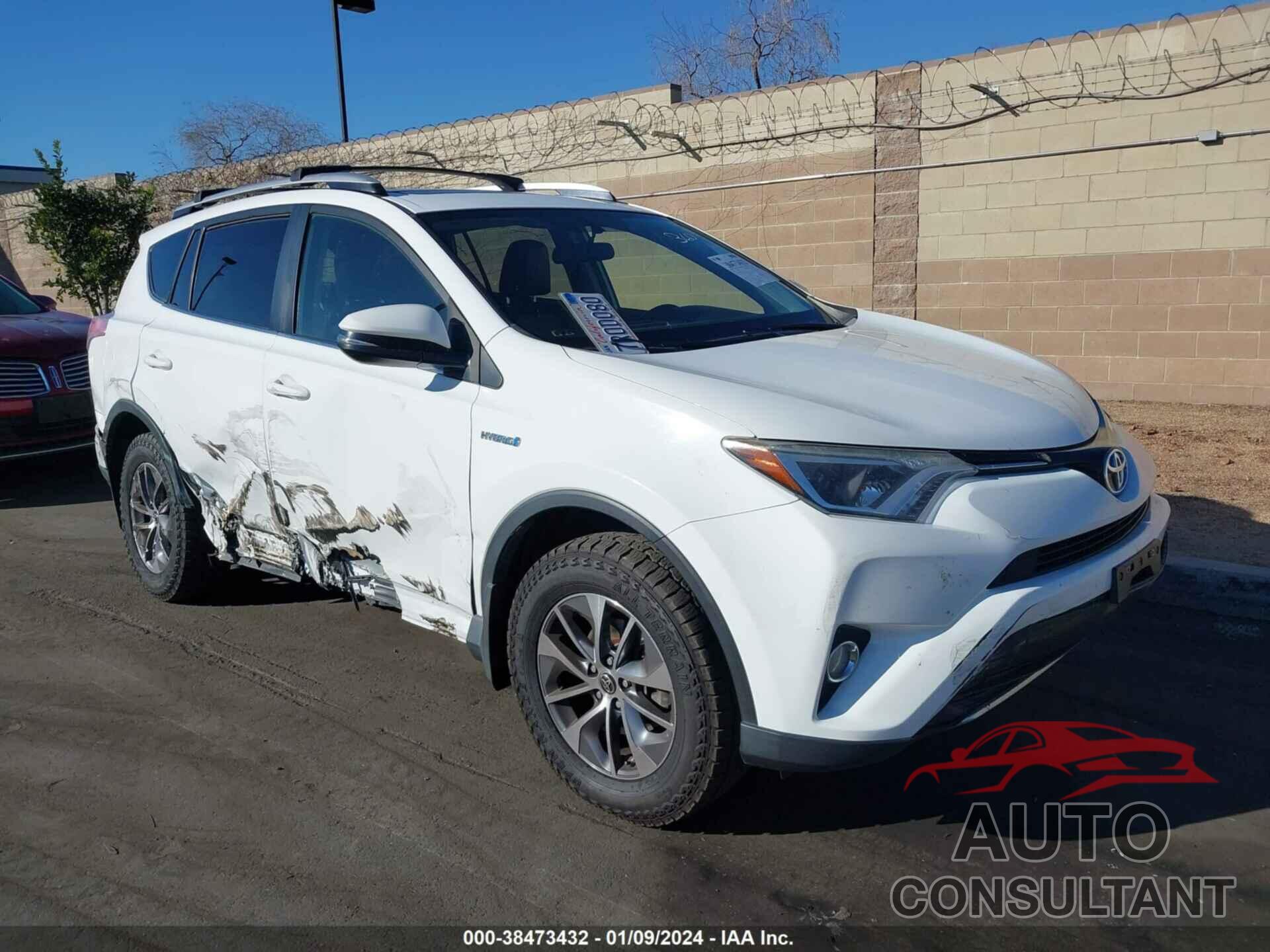 TOYOTA RAV4 HYBRID 2016 - JTMRJREV6GD001900