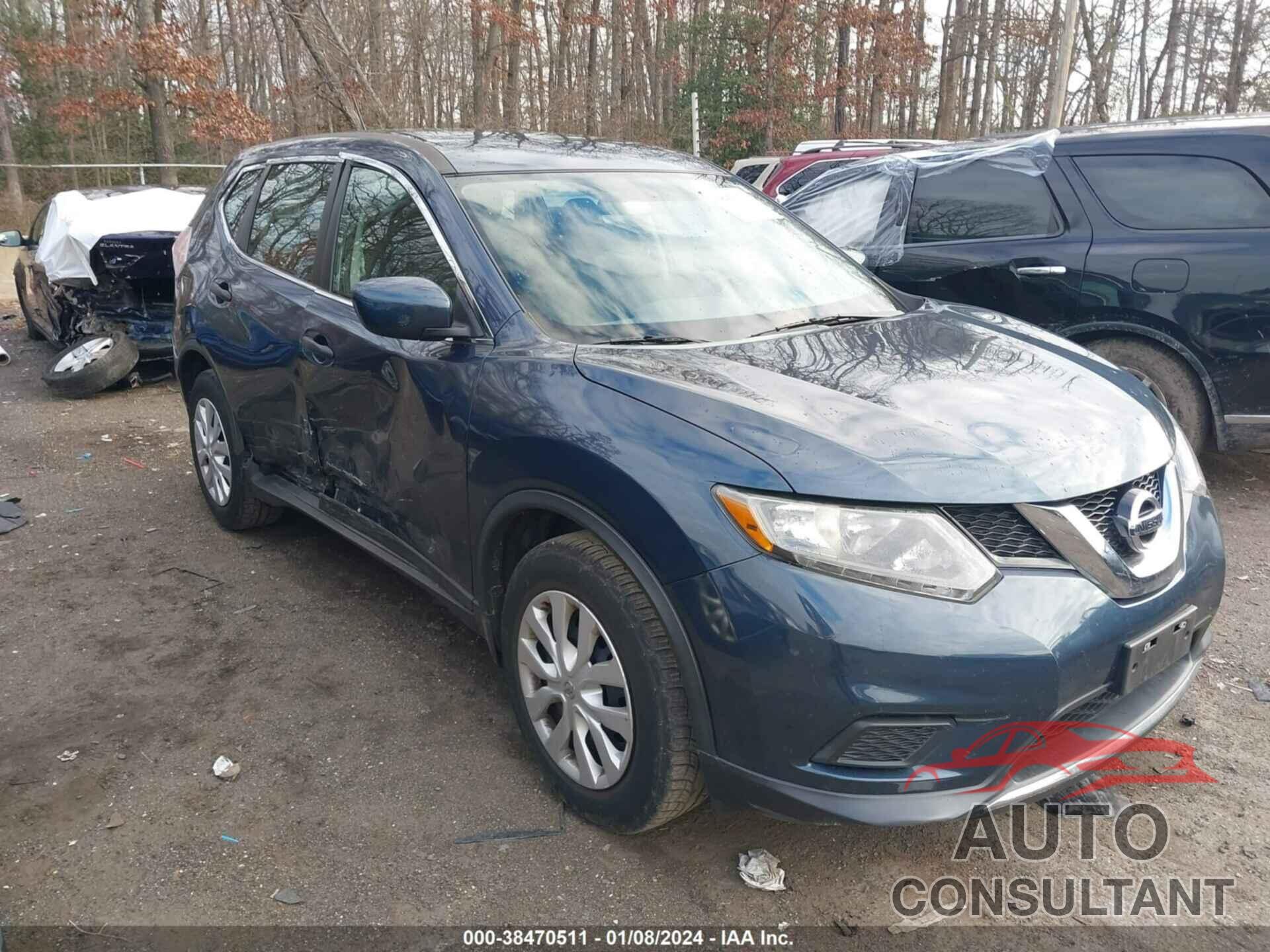 NISSAN ROGUE 2016 - 5N1AT2MT3GC925047