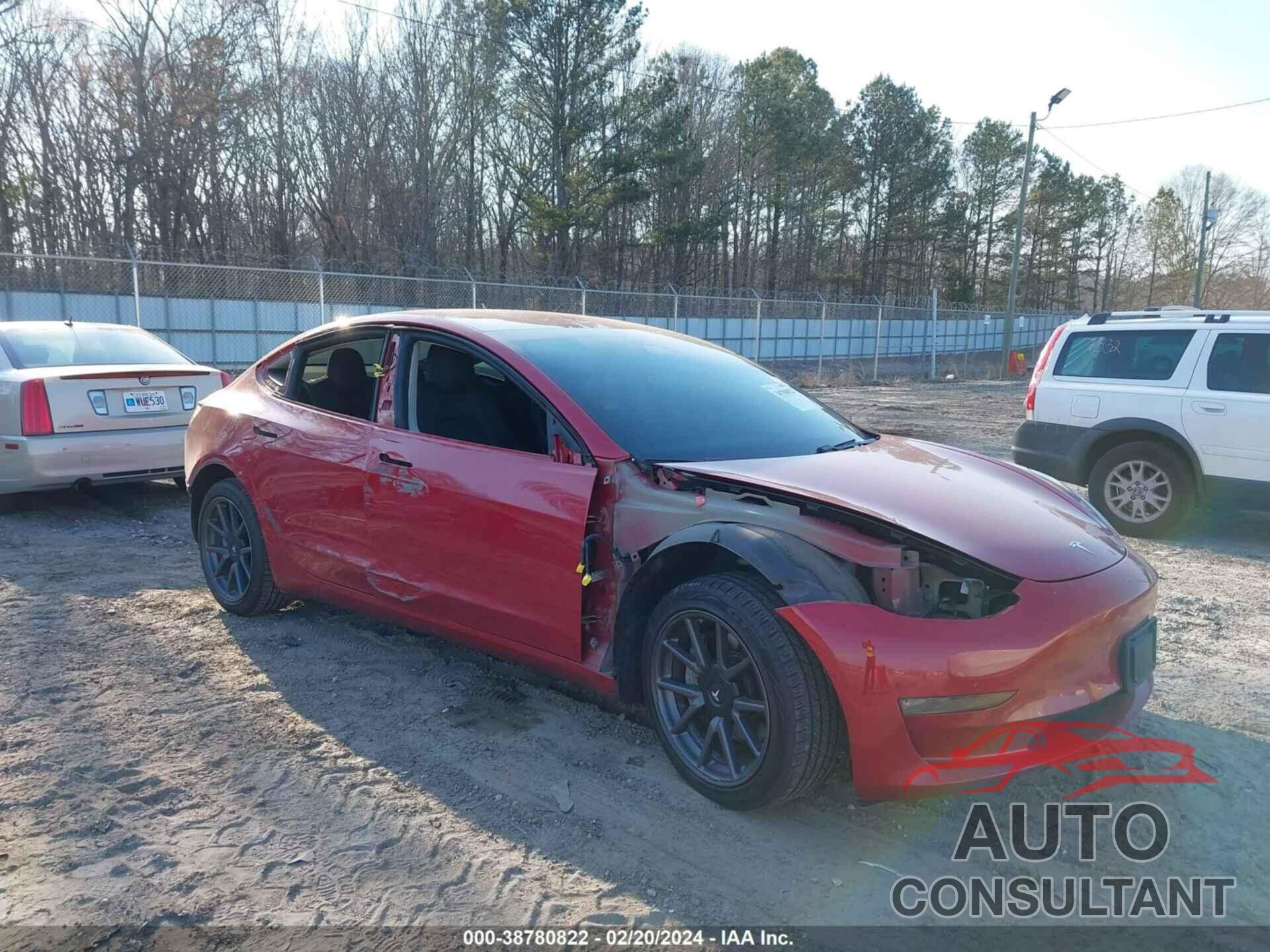 TESLA MODEL 3 2018 - 5YJ3E1EA3JF025953