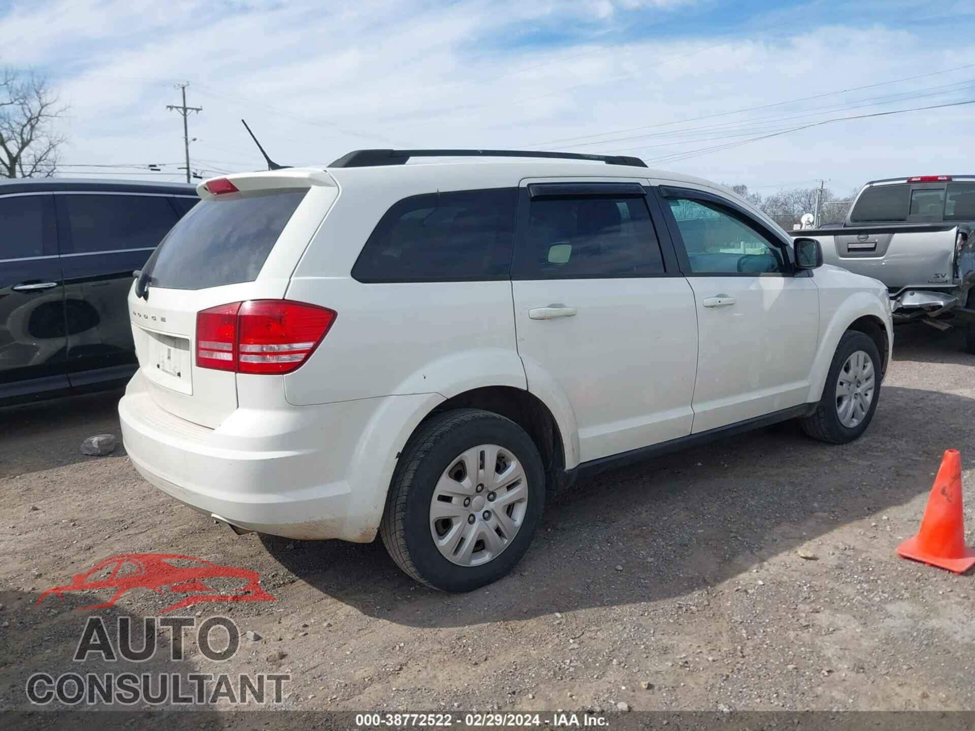 DODGE JOURNEY 2018 - 3C4PDCAB3JT273314