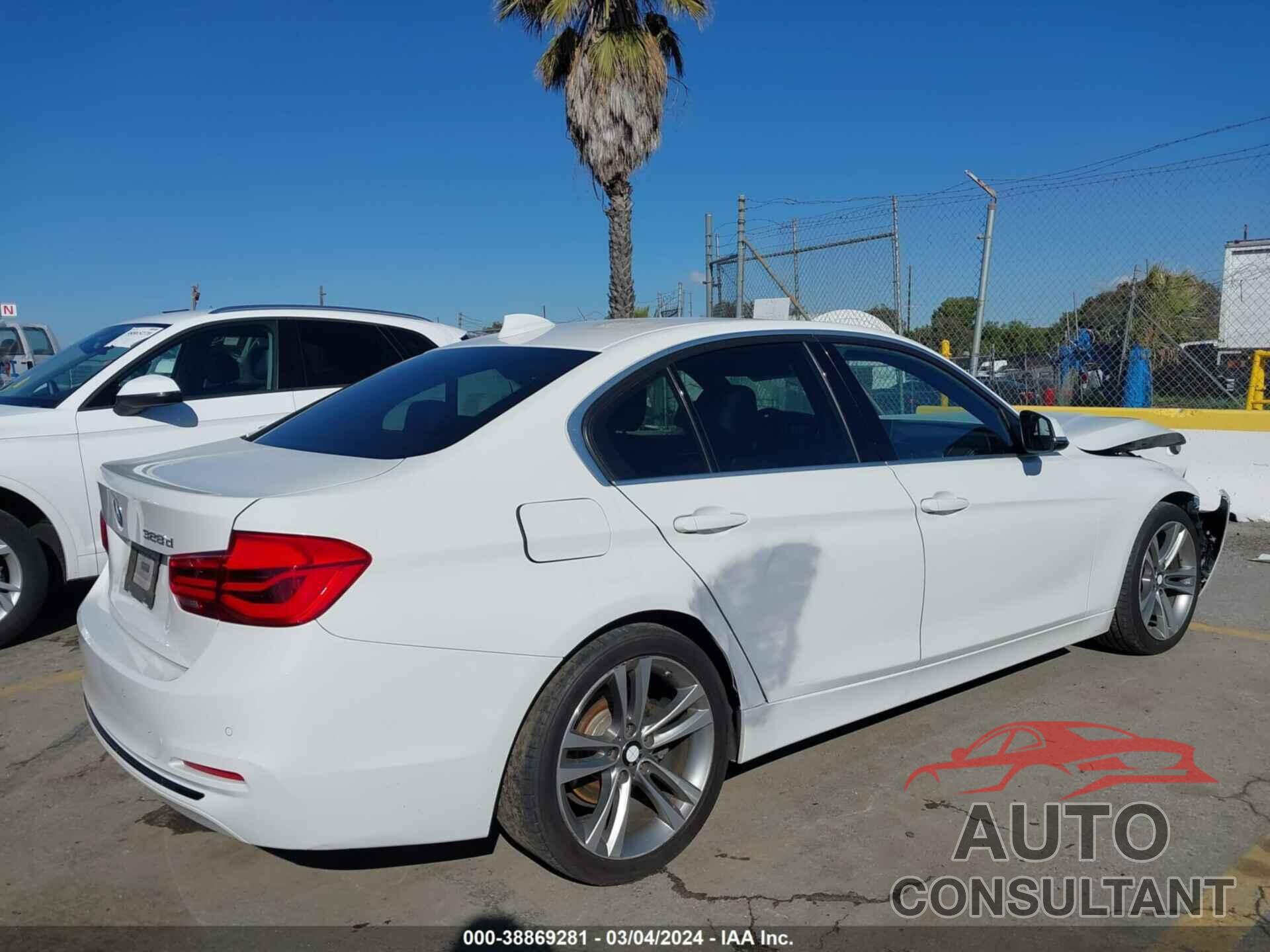 BMW 328D 2017 - WBA8E5C58HK388715