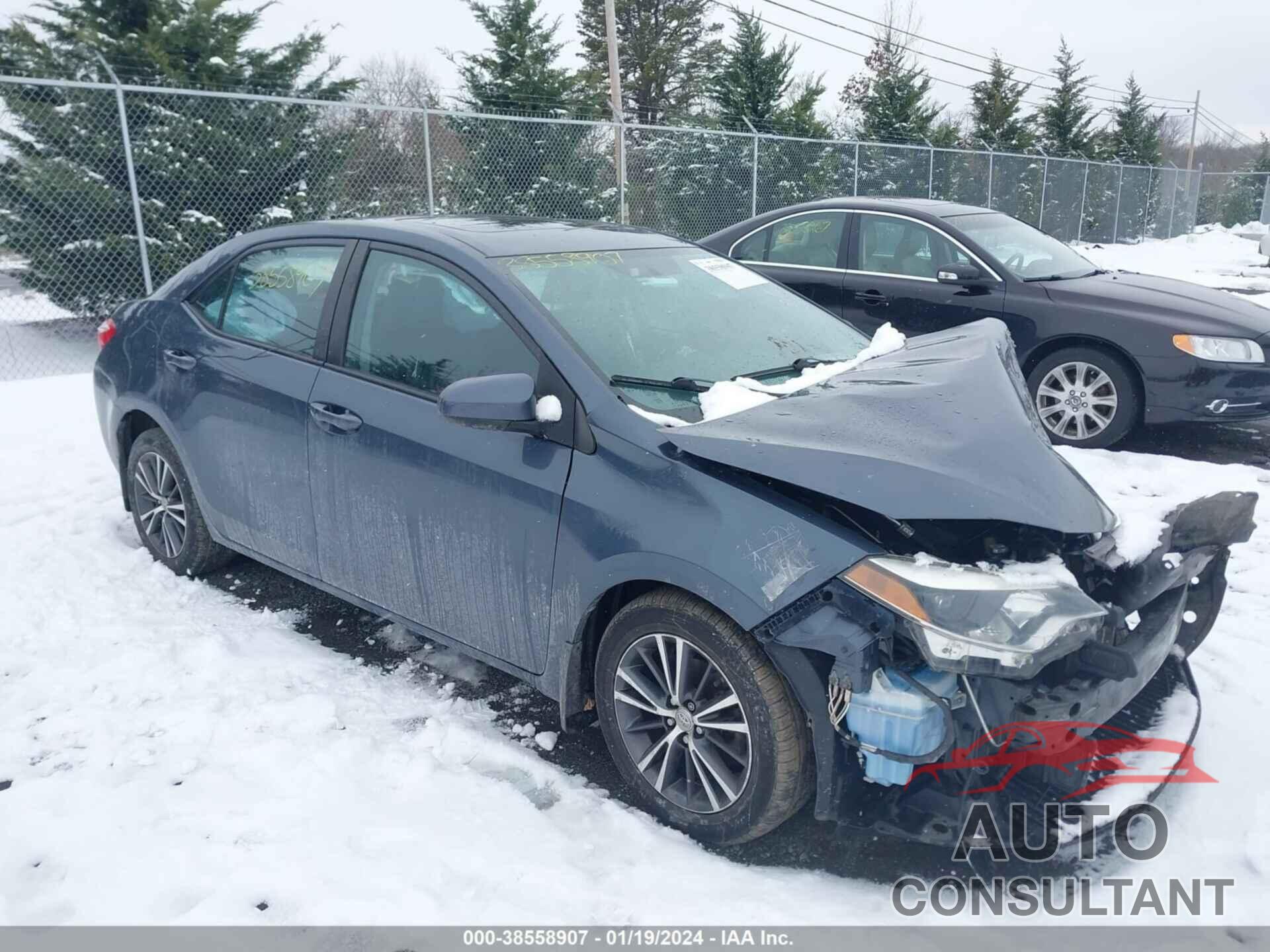 TOYOTA COROLLA 2016 - 2T1BURHE1GC547442