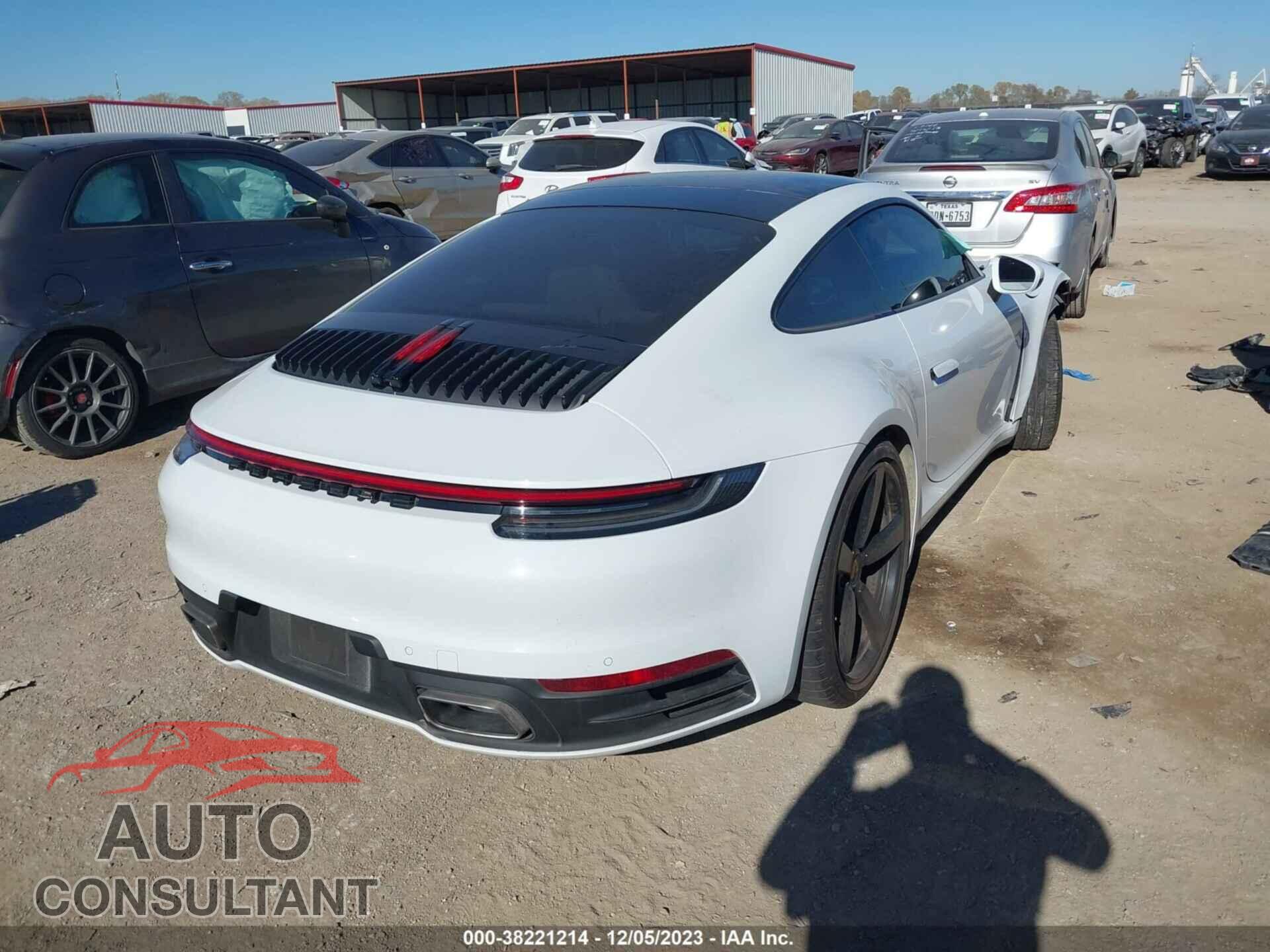 PORSCHE 911 2020 - WP0AA2A92LS206049