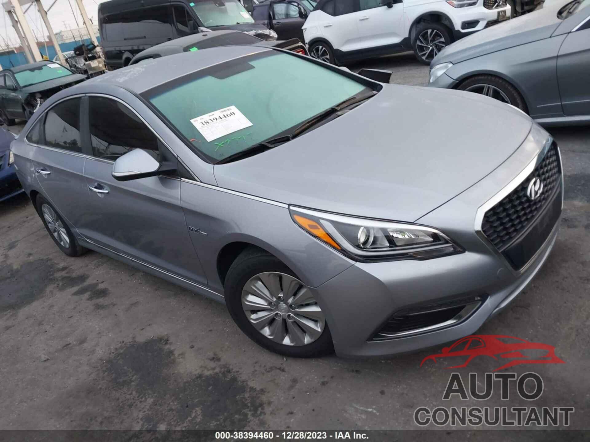 HYUNDAI SONATA HYBRID 2016 - KMHE24L12GA027874