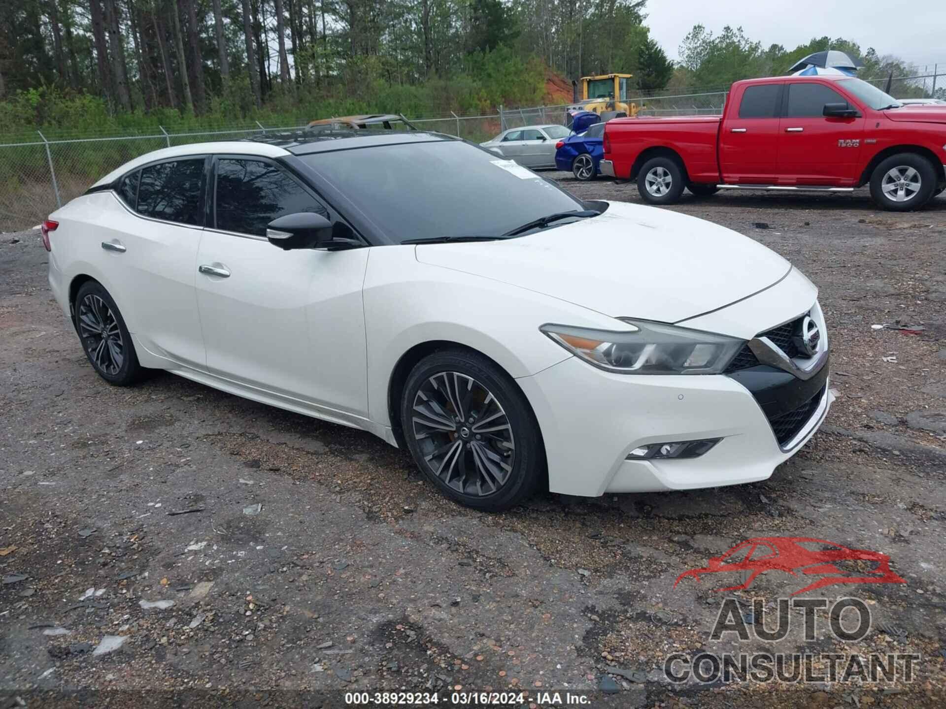 NISSAN MAXIMA 2016 - 1N4AA6APXGC447577