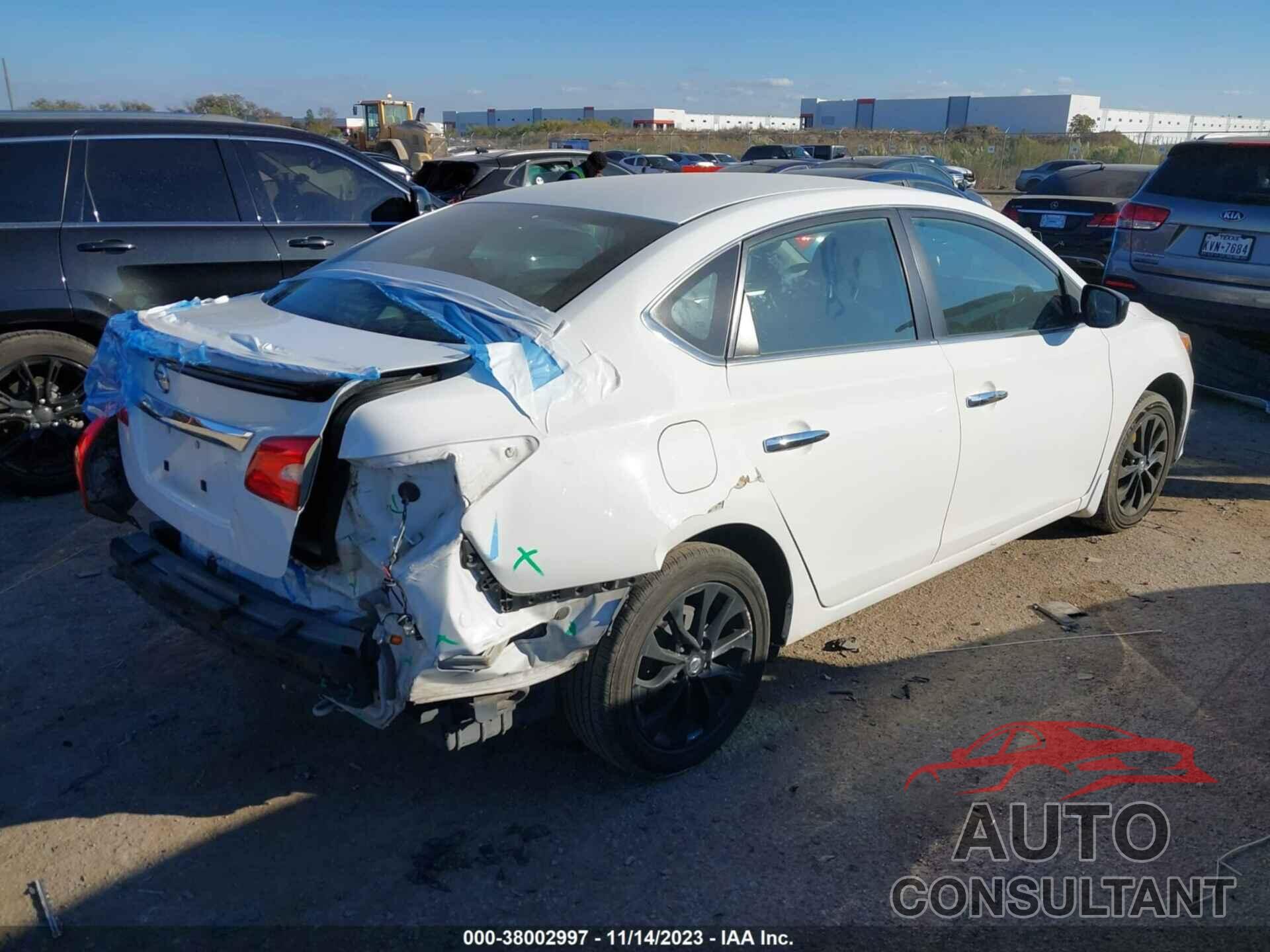 NISSAN SENTRA 2018 - 3N1AB7AP6JY279533