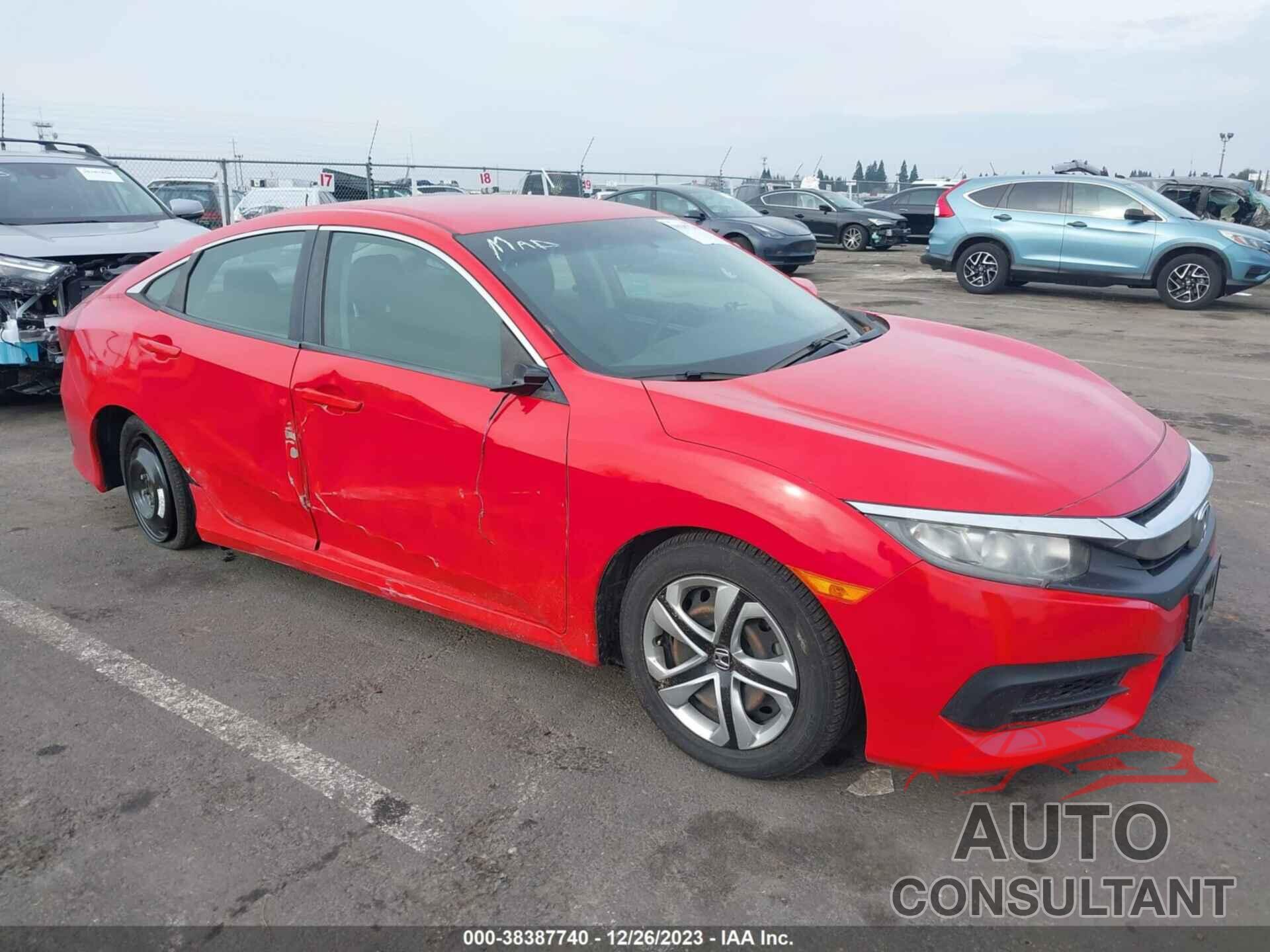 HONDA CIVIC 2016 - 2HGFC2F53GH537808