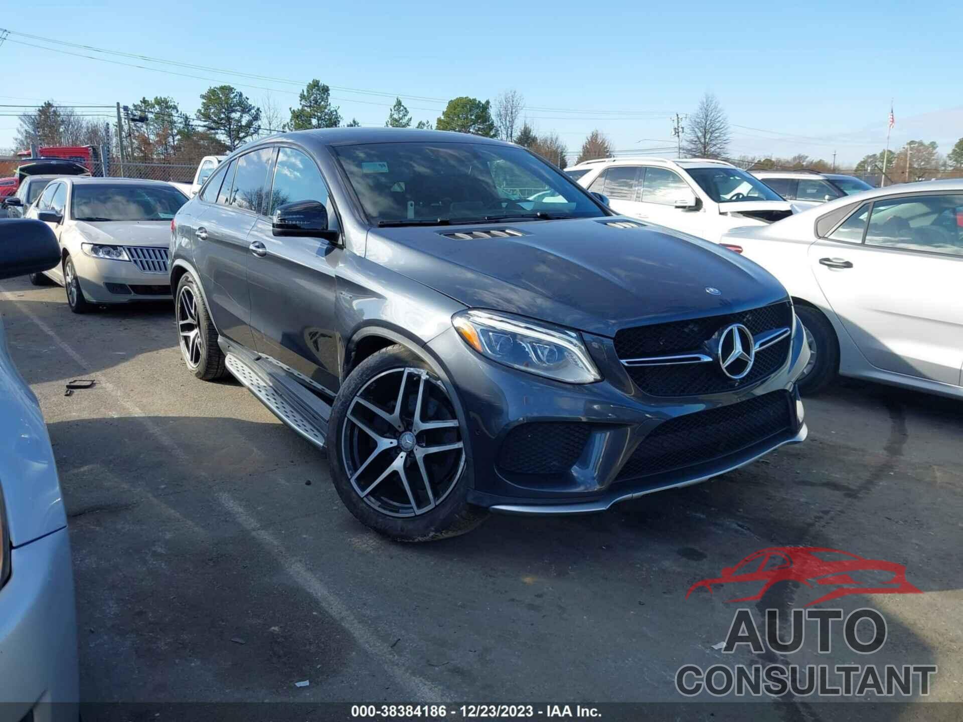 MERCEDES-BENZ GLE 450 AMG COUPE 2016 - 4JGED6EBXGA013524