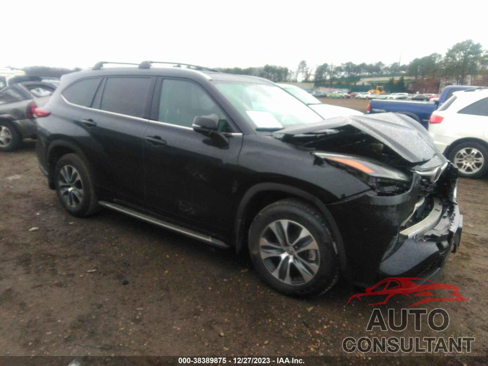 TOYOTA HIGHLANDER 2022 - 5TDGZRBH0NS232887