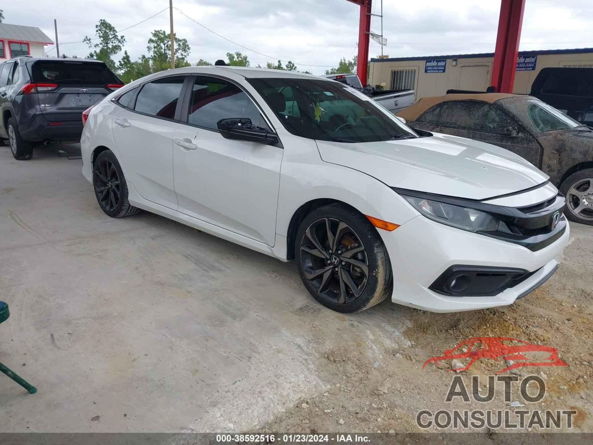 HONDA CIVIC 2019 - 19XFC2F82KE031836