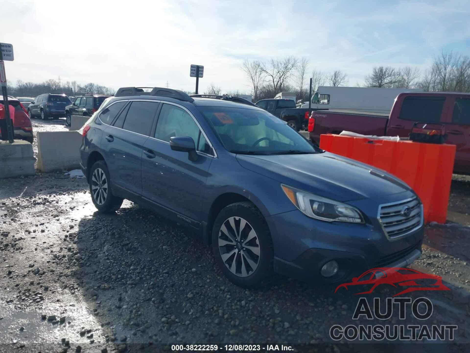 SUBARU OUTBACK 2016 - 4S4BSANC4G3298097
