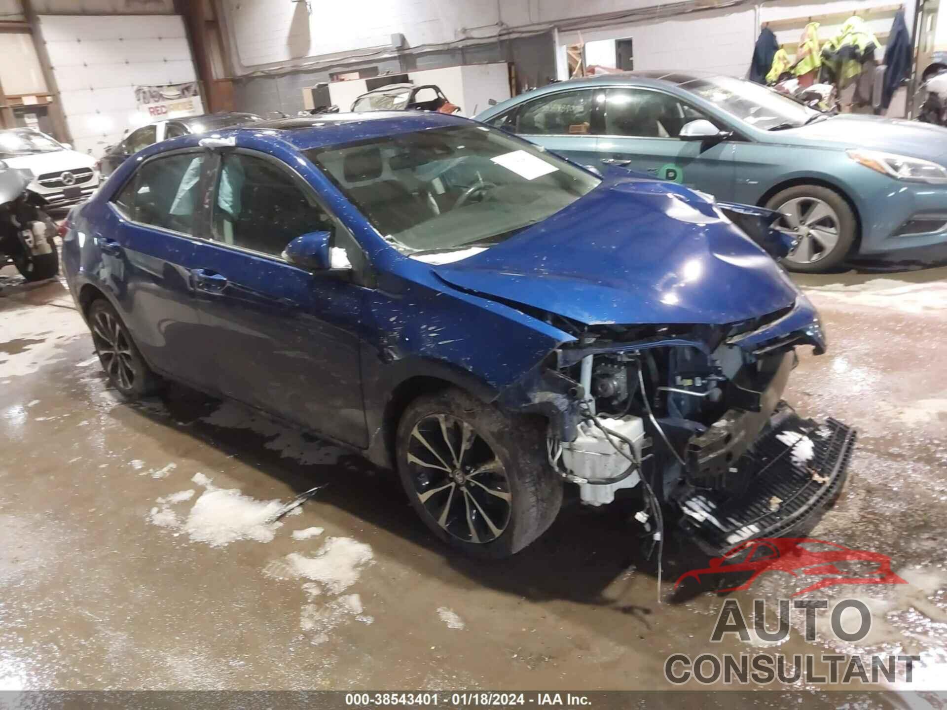 TOYOTA COROLLA 2019 - 2T1BURHE6KC193412