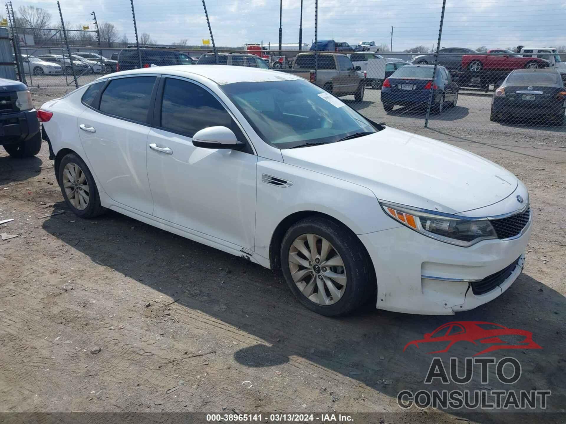 KIA OPTIMA 2016 - 5XXGT4L34GG002166