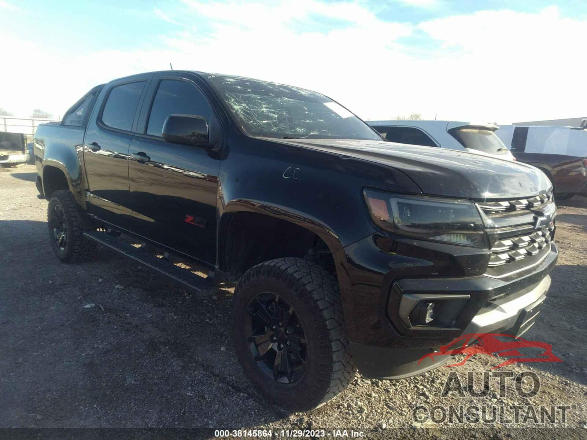 CHEVROLET COLORADO 2022 - 1GCGTDENXN1225058