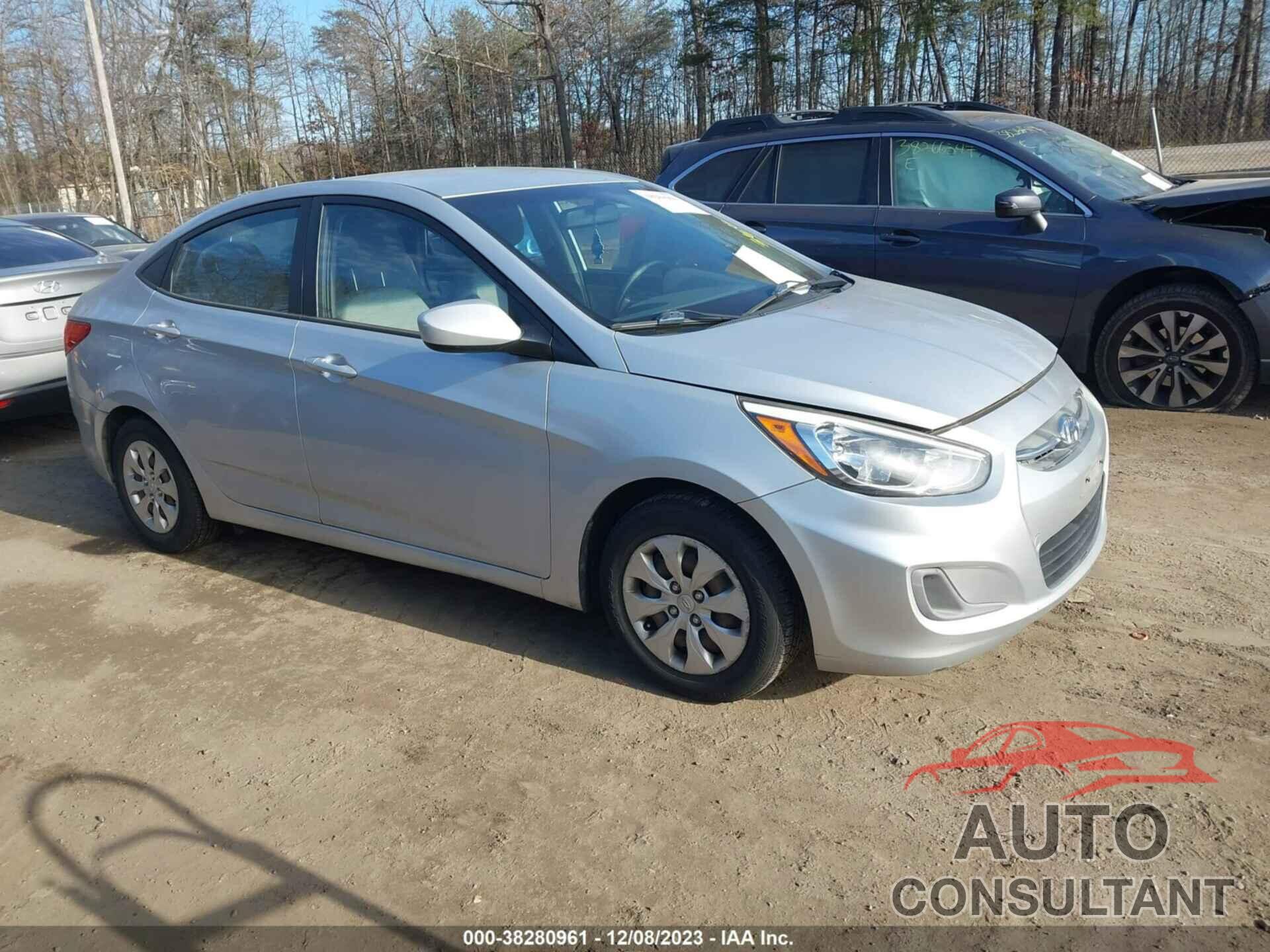 HYUNDAI ACCENT 2016 - KMHCT4AE7GU029581