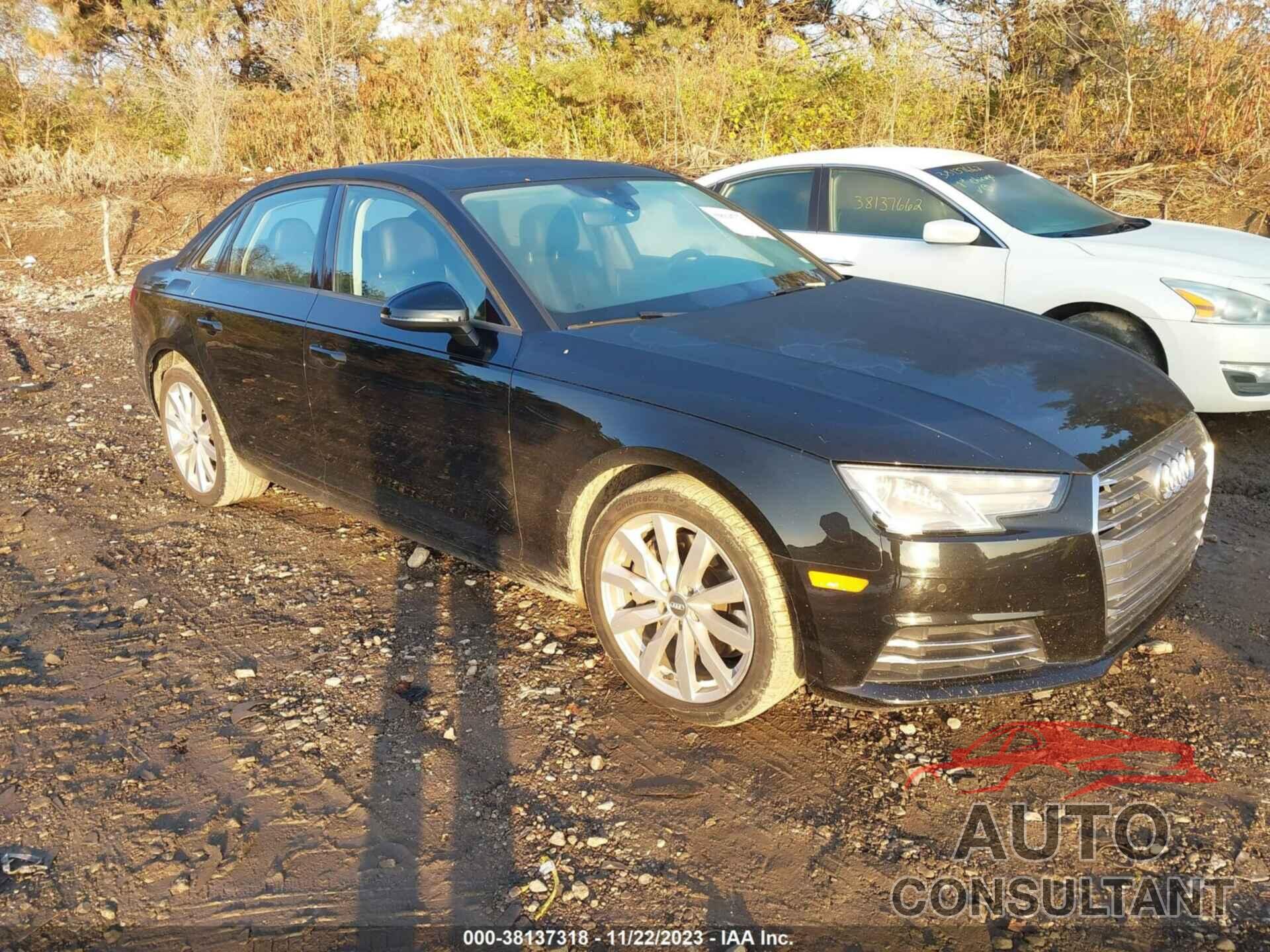 AUDI A4 2017 - WAUANAF4XHN003571