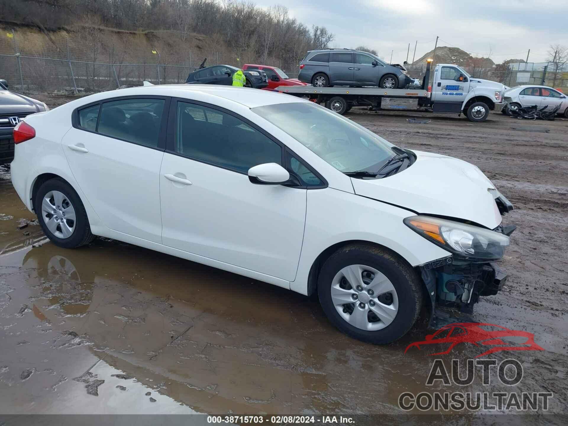 KIA FORTE 2016 - KNAFK4A63G5464473