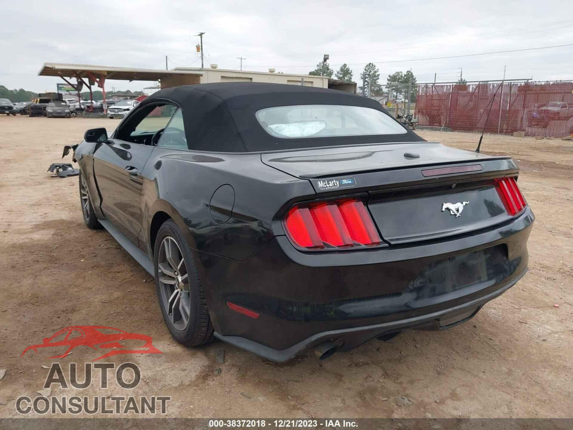 FORD MUSTANG 2016 - 1FATP8UHXG5284926
