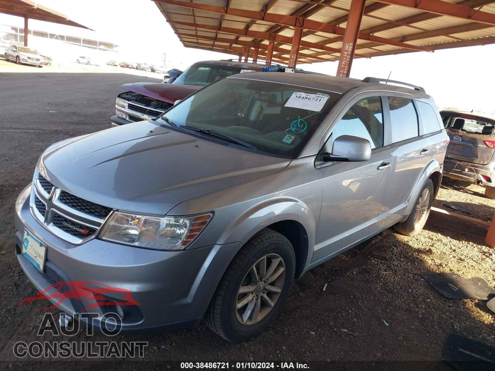 DODGE JOURNEY 2017 - 3C4PDCBGXHT572562