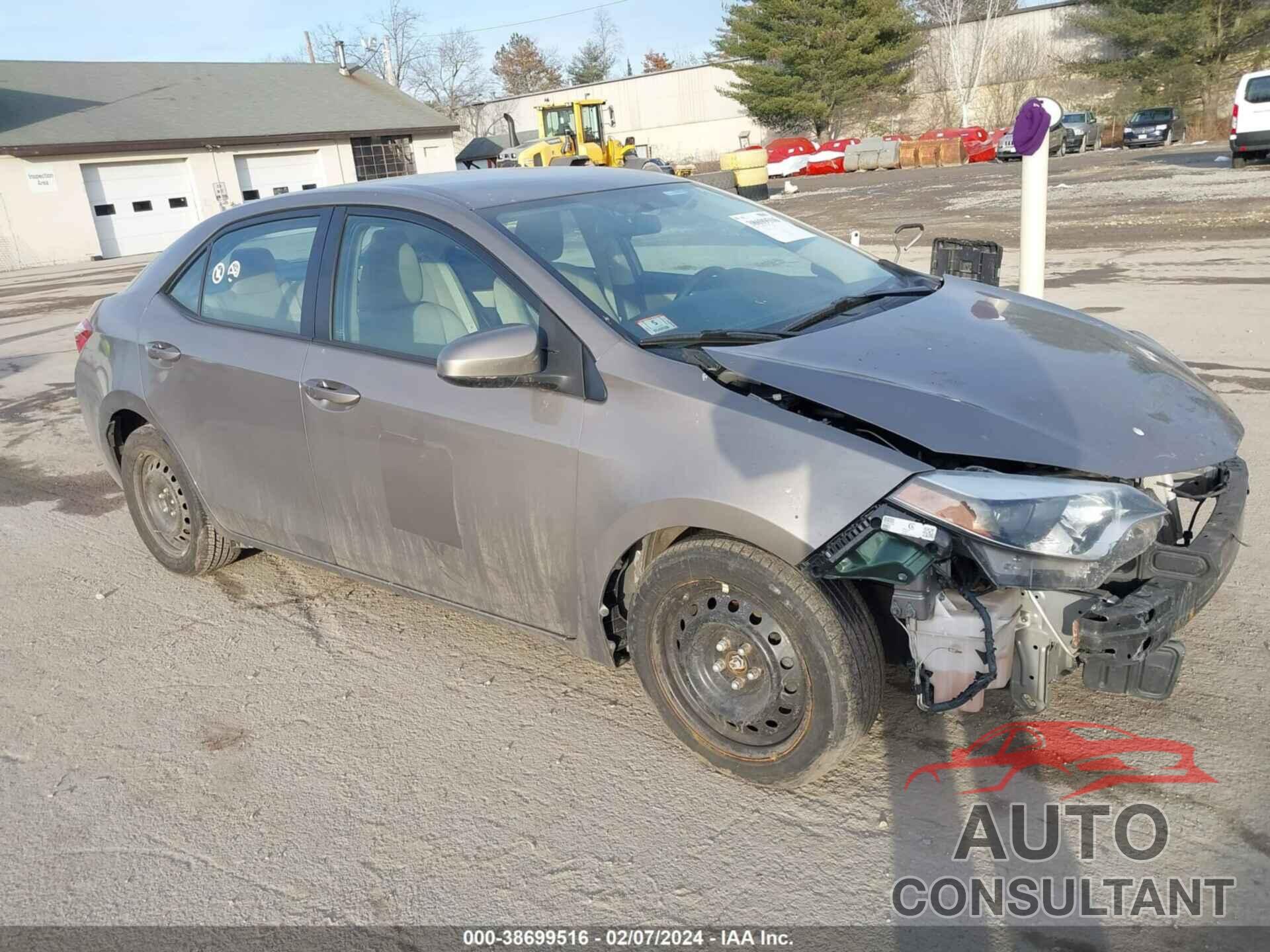 TOYOTA COROLLA 2016 - 2T1BURHE4GC680907