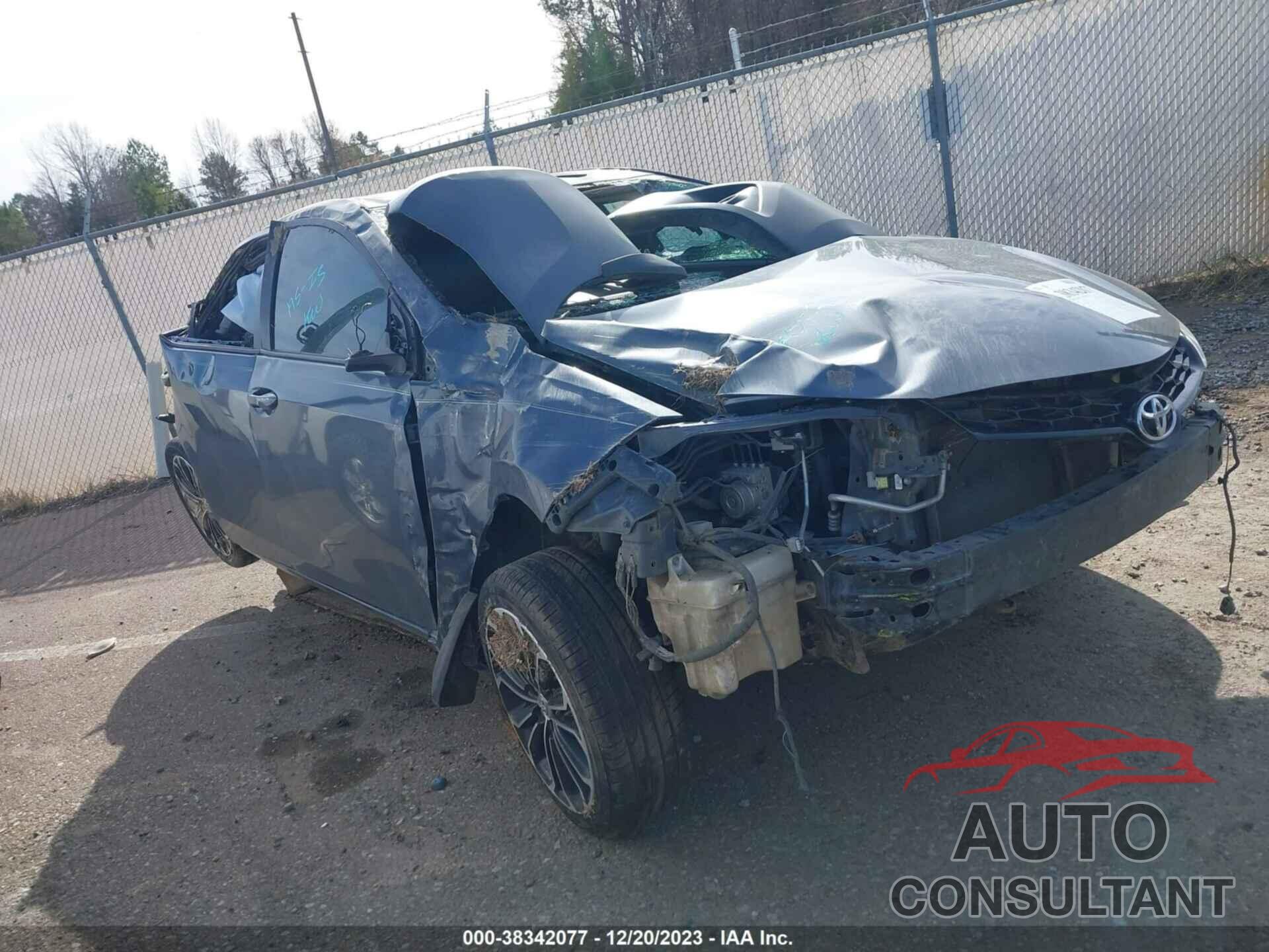 TOYOTA COROLLA 2016 - 5YFBURHE5GP527775