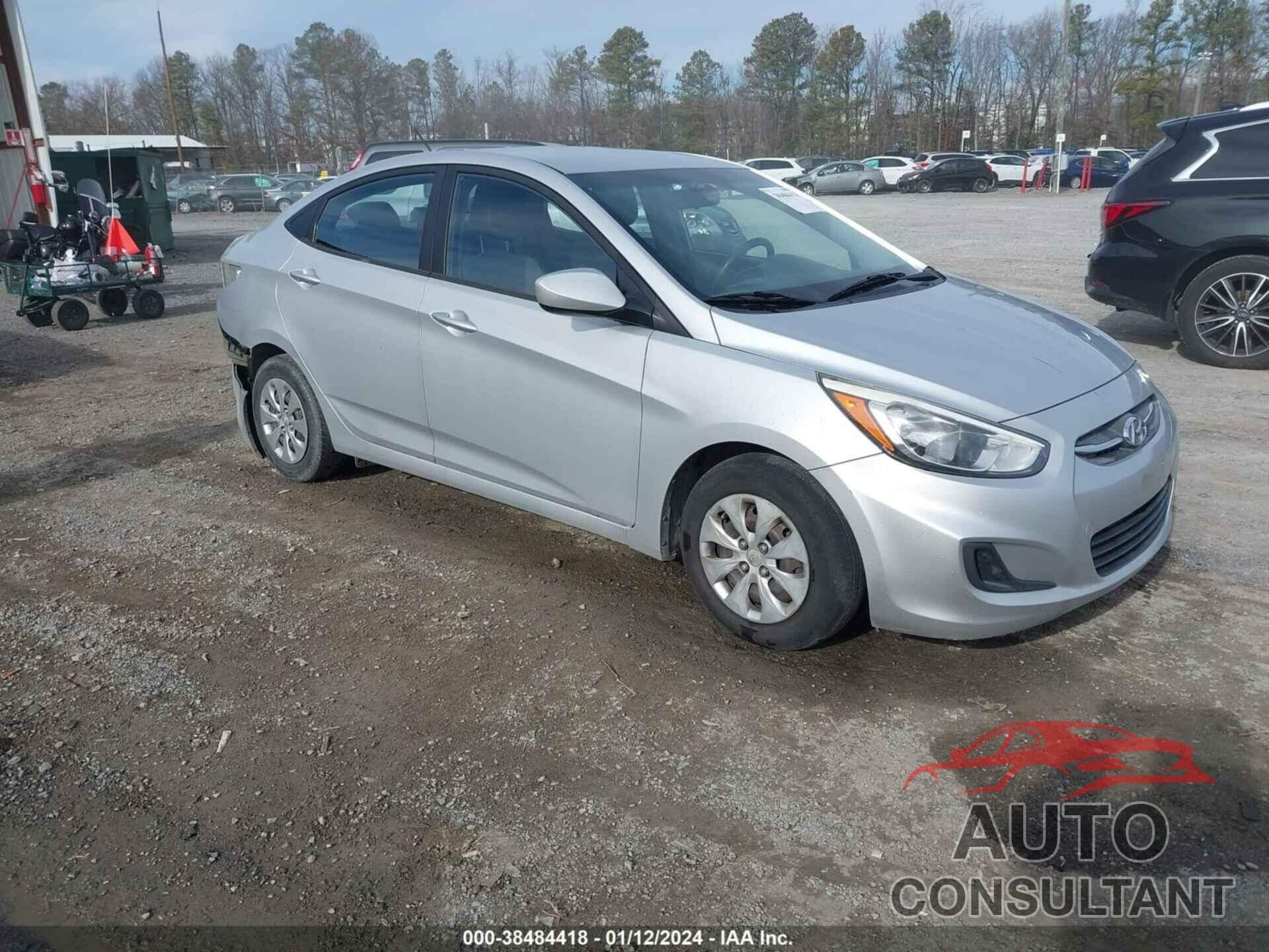 HYUNDAI ACCENT 2016 - KMHCT4AE9GU020526