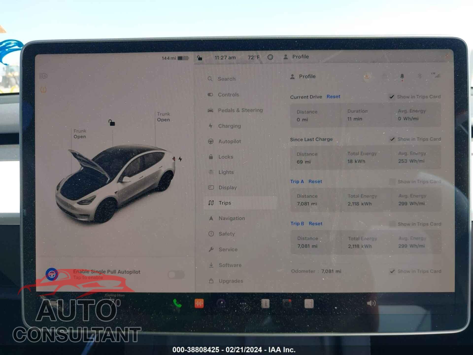 TESLA MODEL Y 2023 - 7SAYGAEE9PF642160