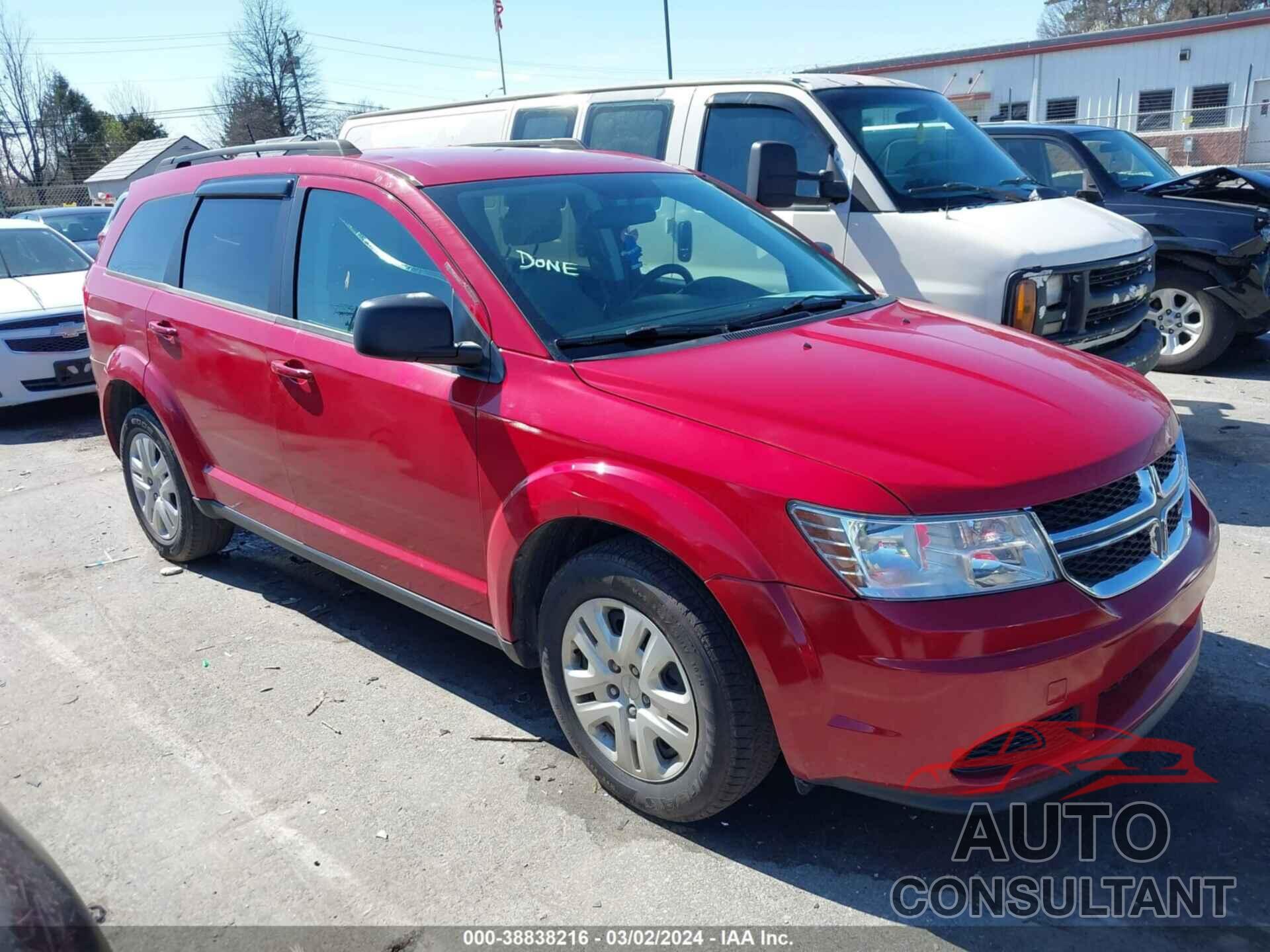 DODGE JOURNEY 2018 - 3C4PDCAB9JT158118