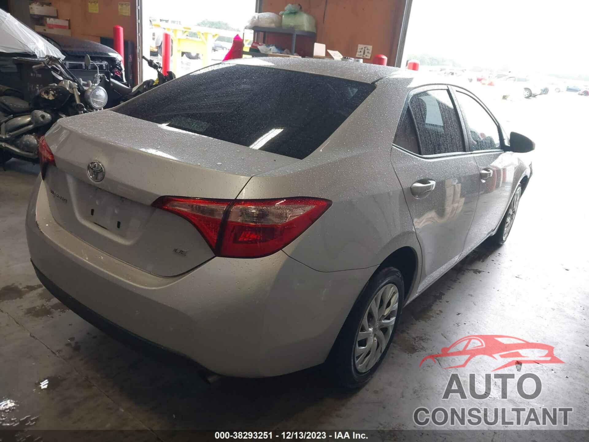 TOYOTA COROLLA 2019 - 5YFBURHE3KP945485