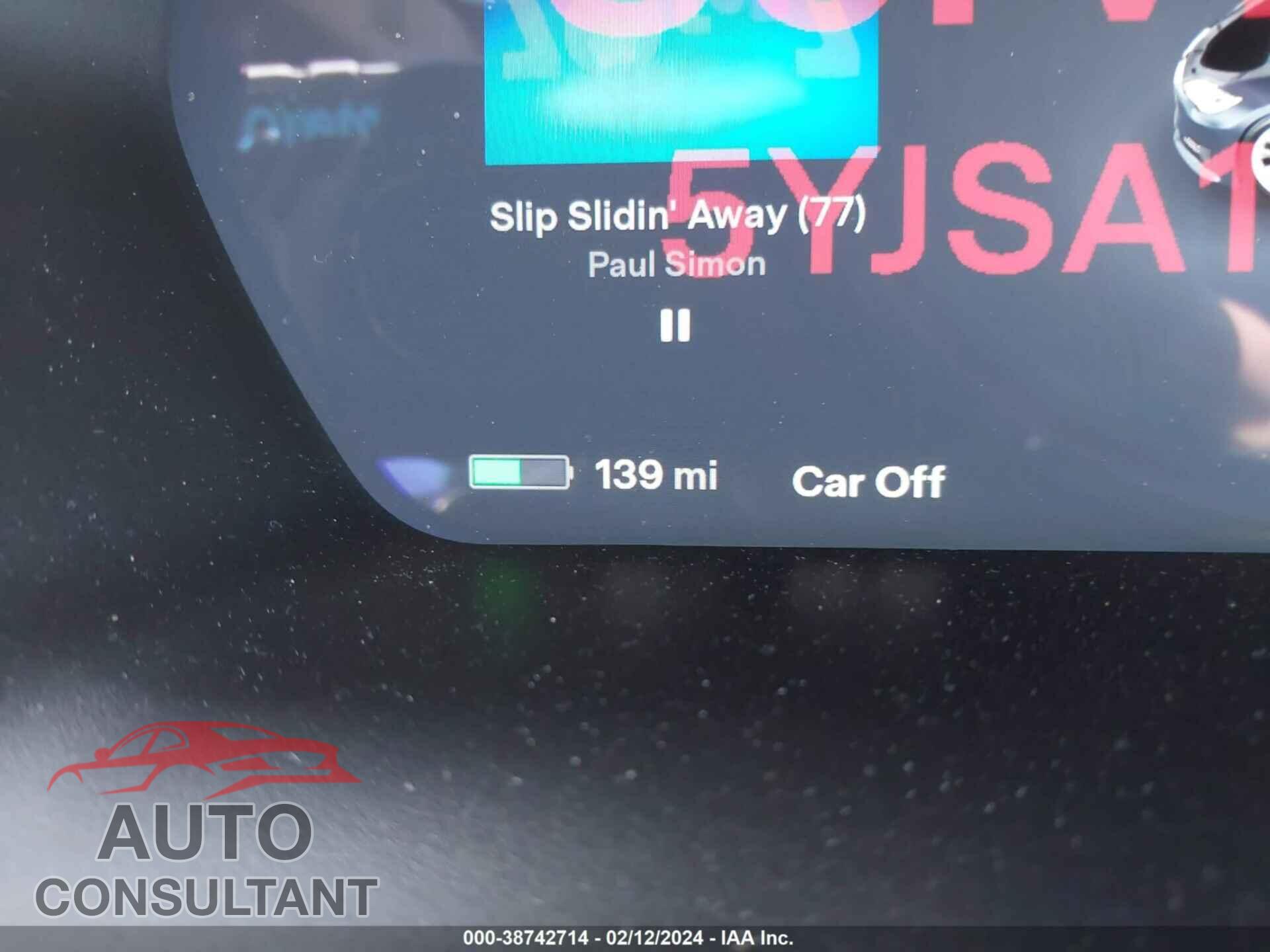 TESLA MODEL S 2017 - 5YJSA1E22HF181203