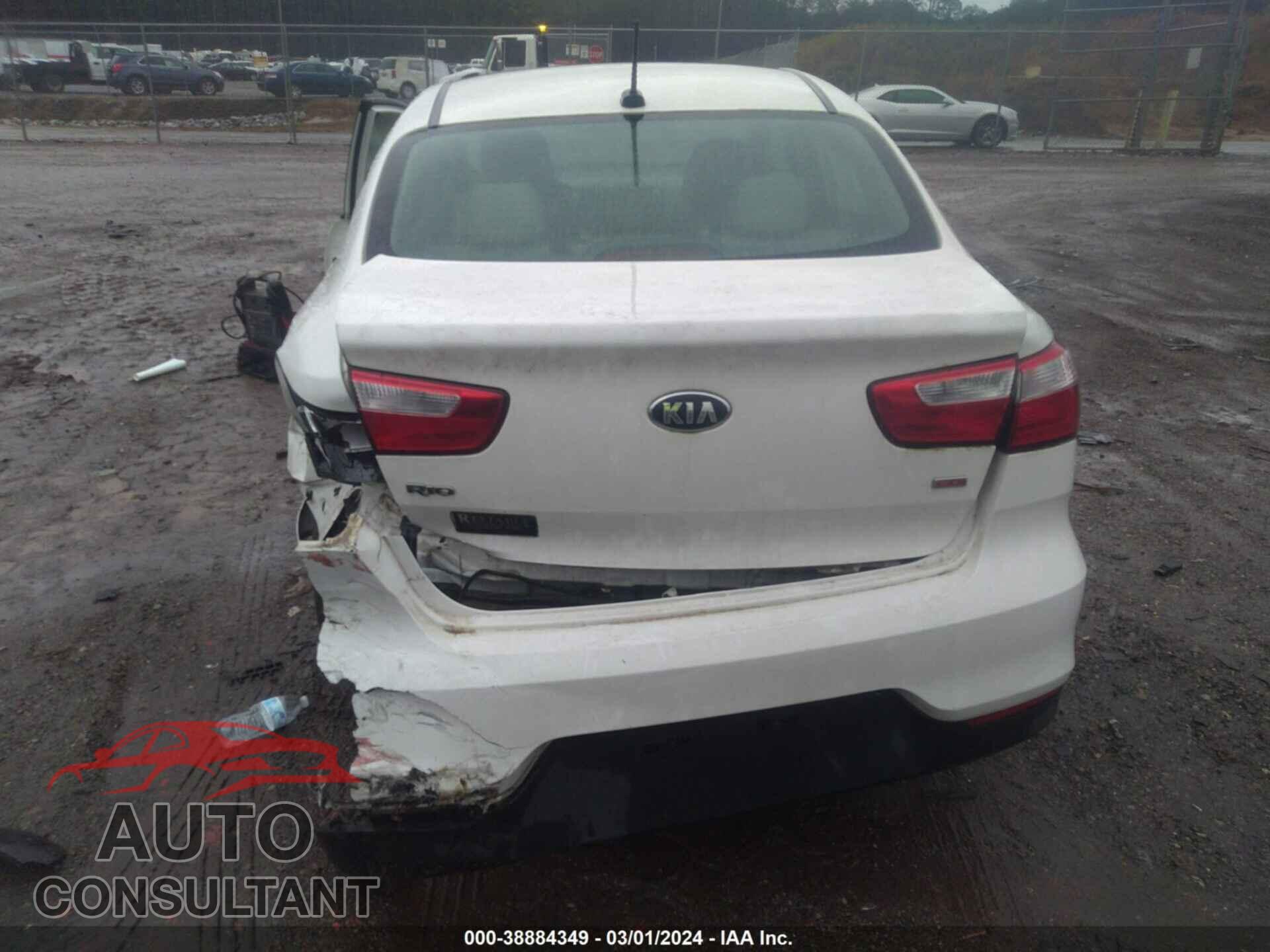 KIA RIO 2016 - KNADM4A3XG6546315
